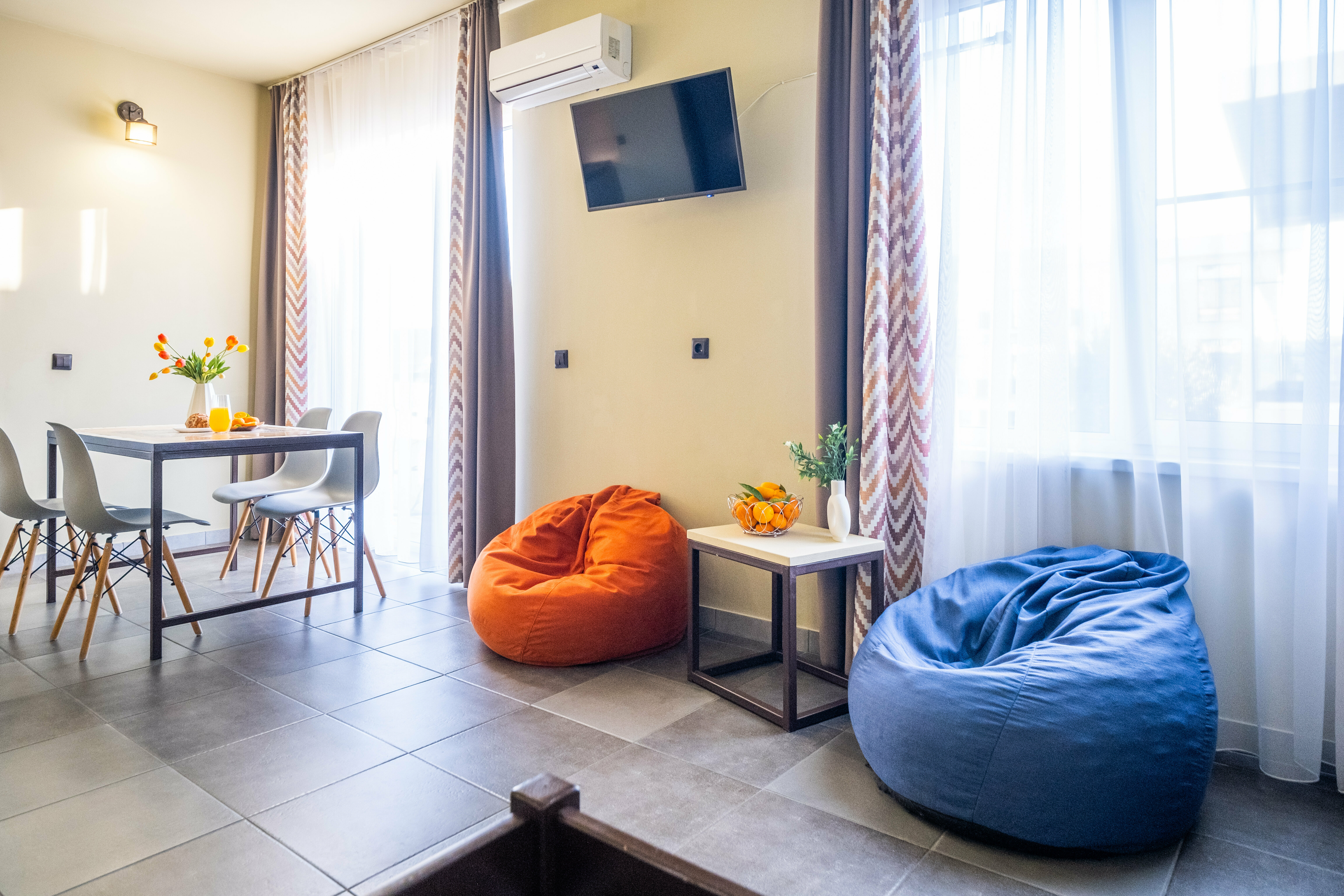 Четырехместная студия с Двухярусной кроватью