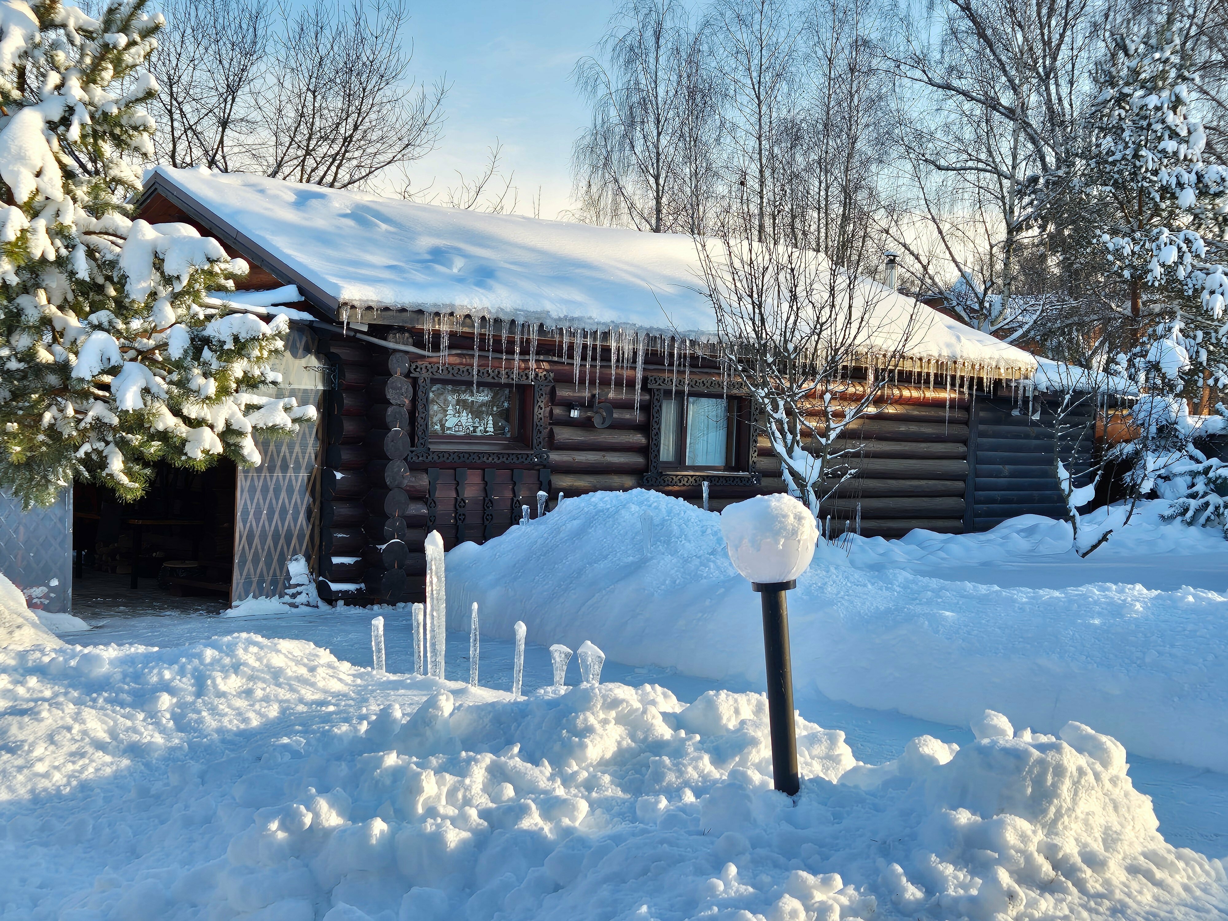 Коттедж вологодский с камином и баней №5