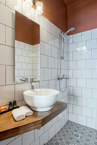 Стандартный двухместный номер с 1 двуспальной кроватью в Paeonia