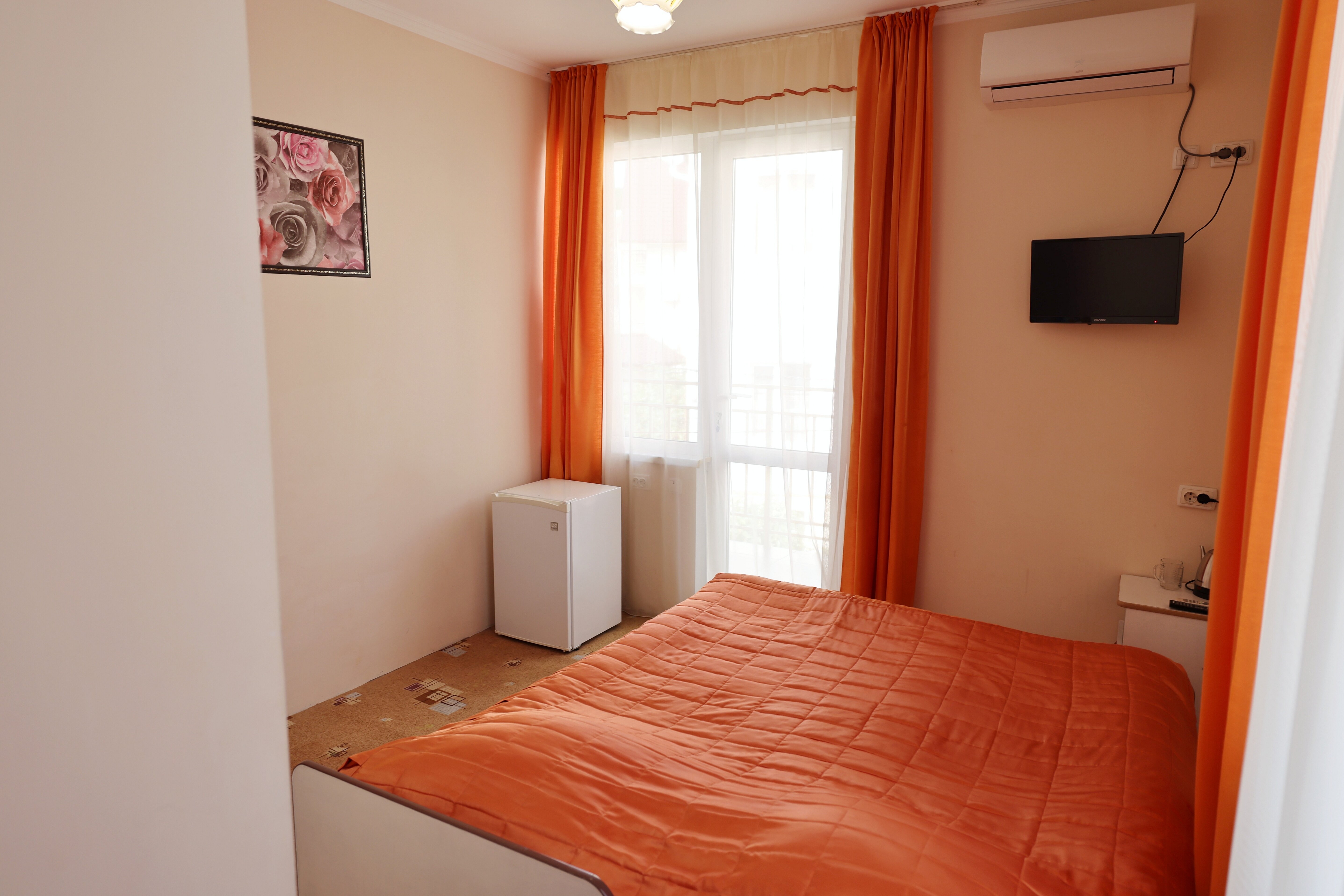 Двухместный номер с 2 отдельными кроватями и балконом