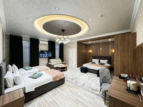 Четырехместный номер, кондиционер, вид на город в Silk Road Empire