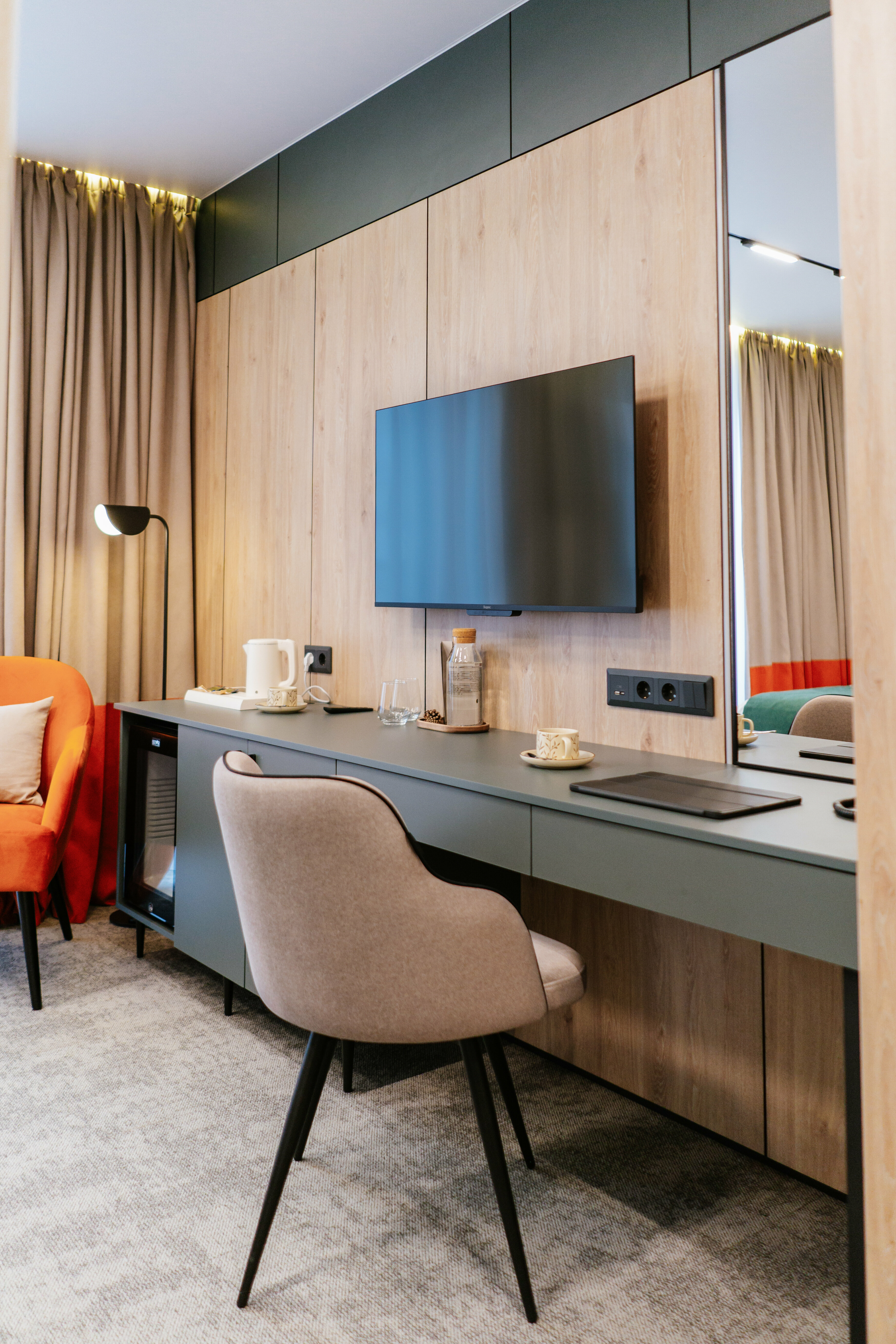 Улучшенный номер с кроватью размера «king-size»