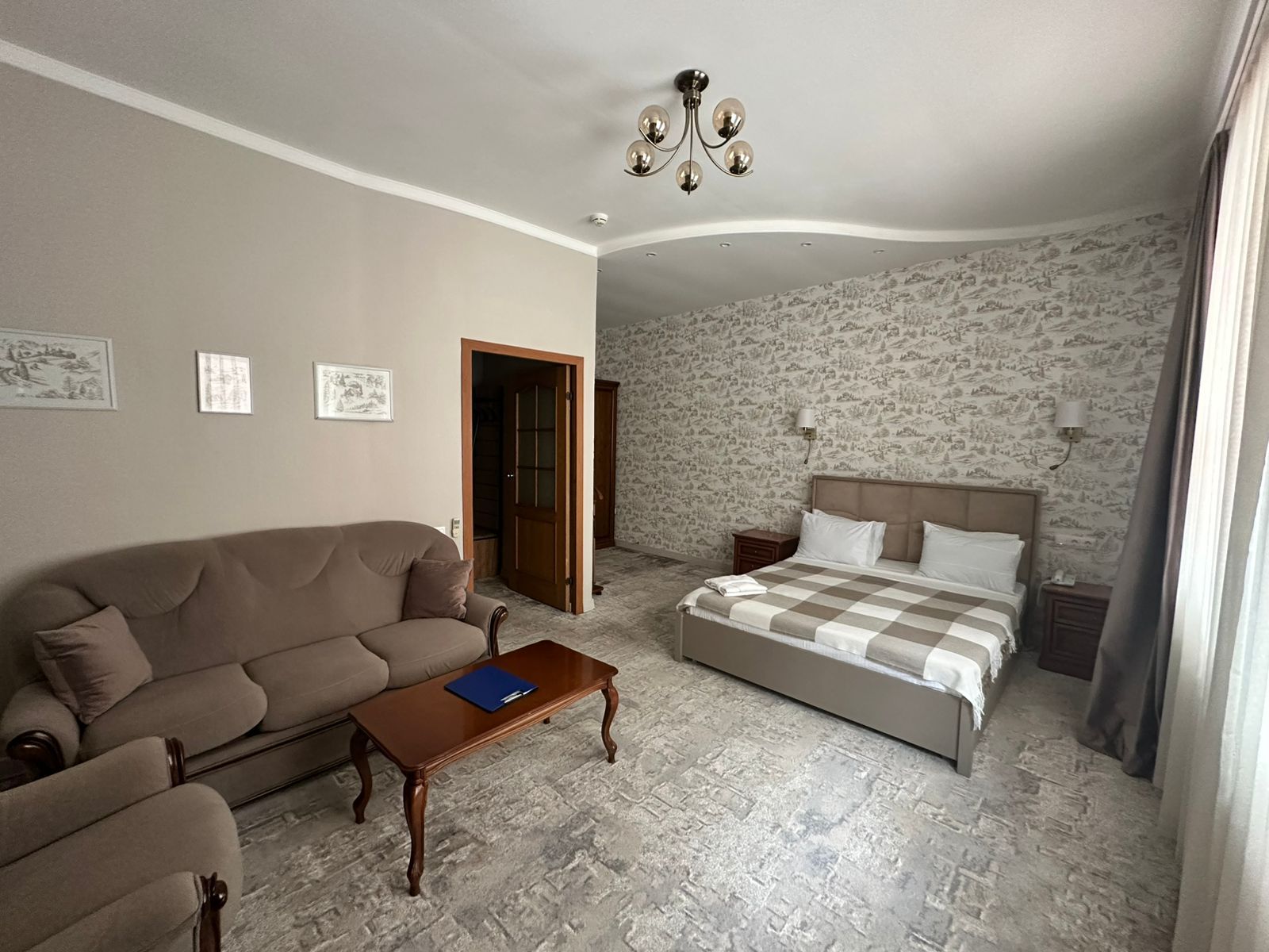 Двухместный номер с 1 кроватью