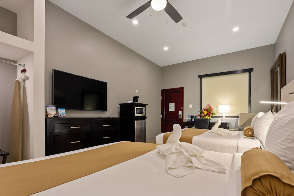 Premium Room, 2 Queen Beds, Non Smoking, Refrigerator & Microwave