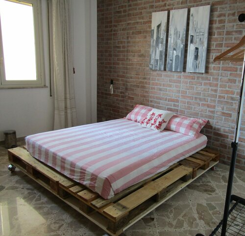 Двухместный номер «Сити» с 1 двуспальной кроватью, 1 двуспальная кровать «Квин-сайз», для курящих в Tilde B&b