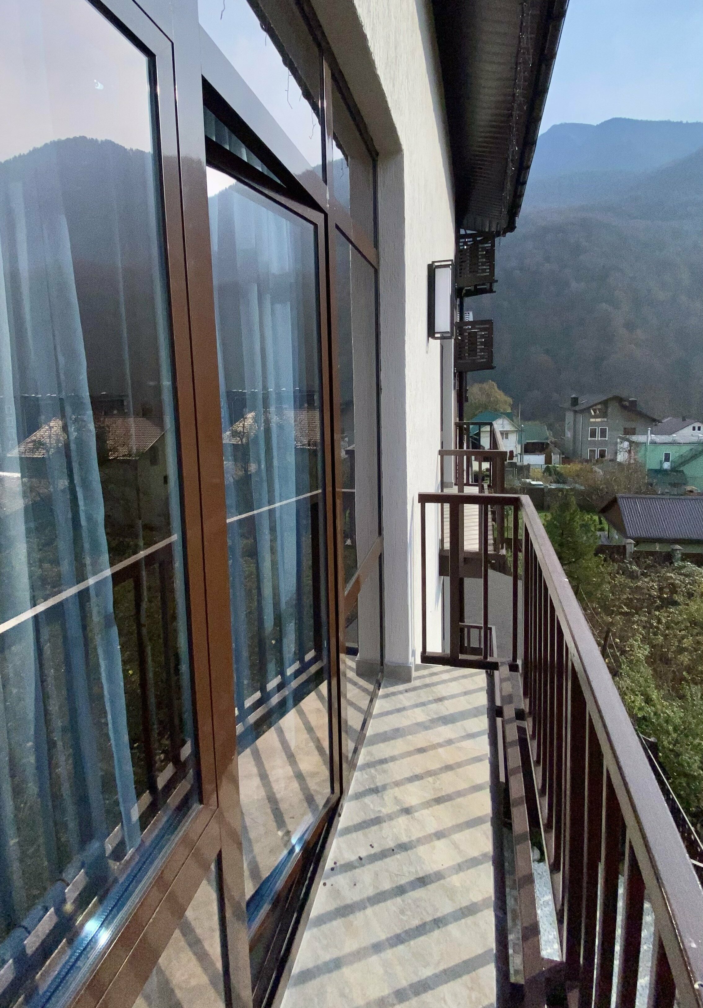 Стандарт с раздельными кроватями и балконом