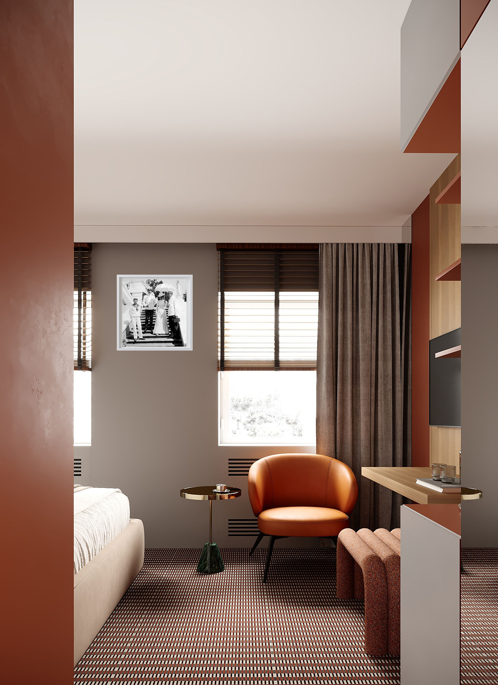 Двухместный номер Делюкс с 1 кроватью или 2 отдельными кроватями