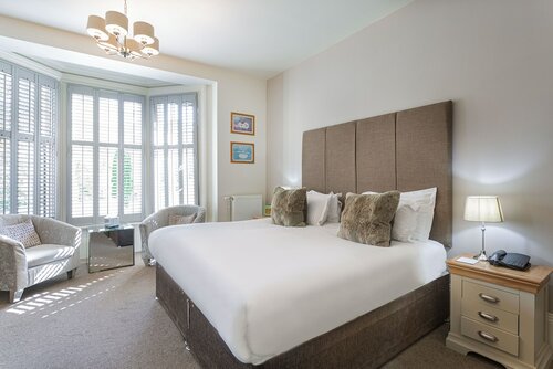 Двухместный номер «Делюкс» с 1 двуспальной кроватью в Forest Park Country Hotel & Inn, Brockenhurst, New Forest