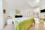 Двухместный номер с 1 двуспальной кроватью (Det grønne dobbeltværelse) в Bed and Breakfast Åløkke