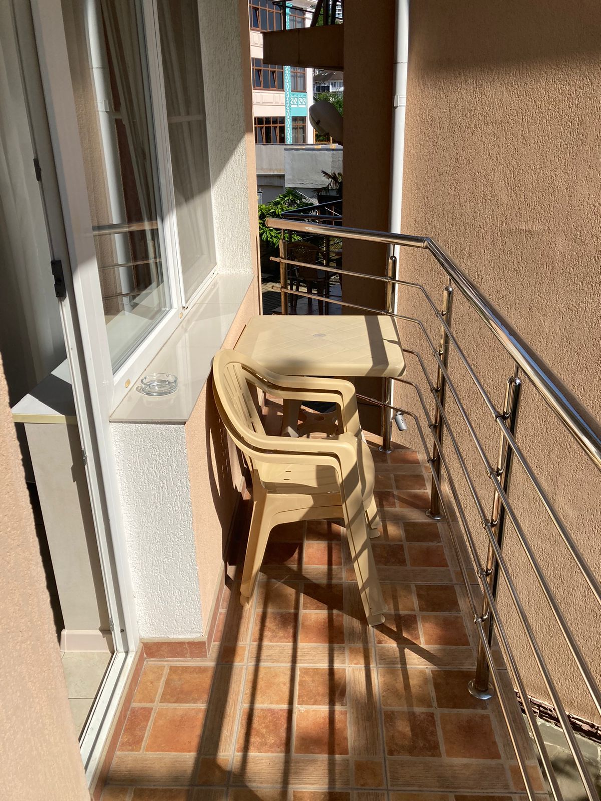 Двухместный номер с 1 кроватью или 2 отдельными кроватями и балконом