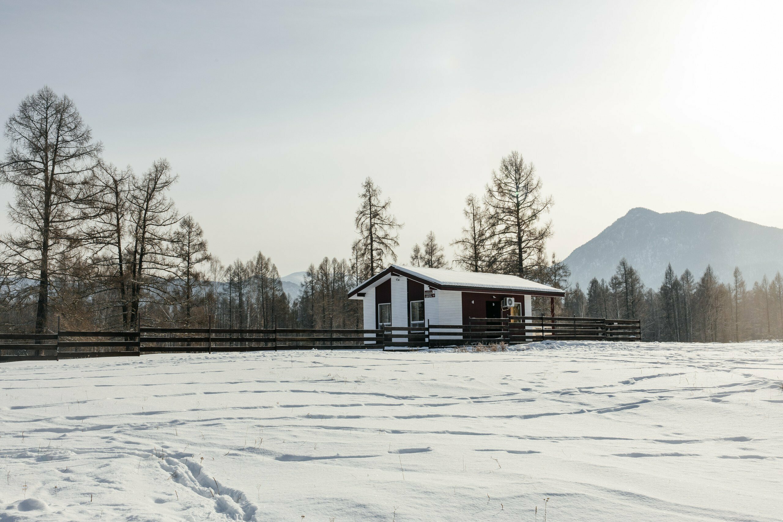 Дом с видом на горы