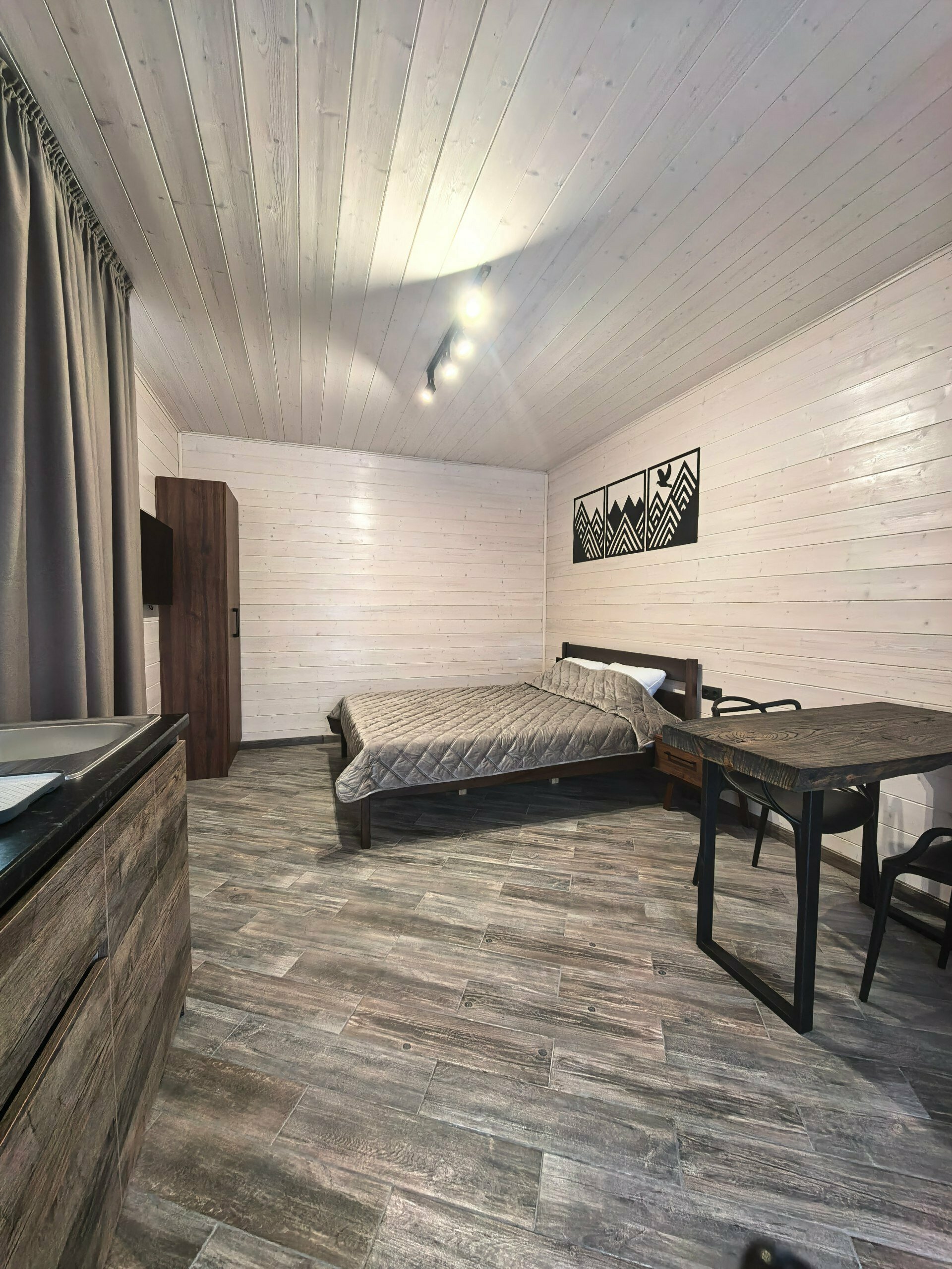 Двухместный Делюкс 1 кроватью и с собственной кухней