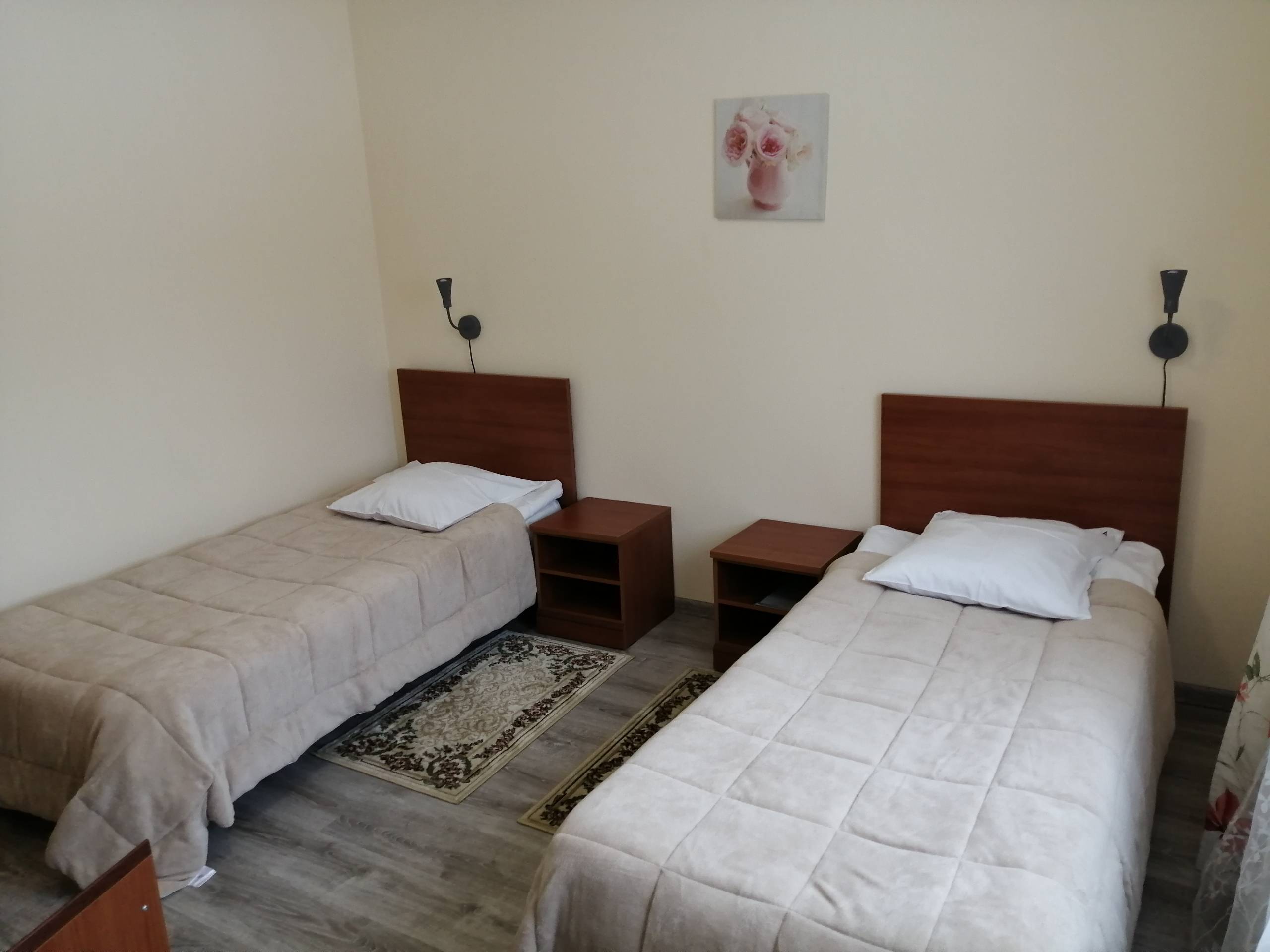 Небольшой двухместный номер с 1 кроватью