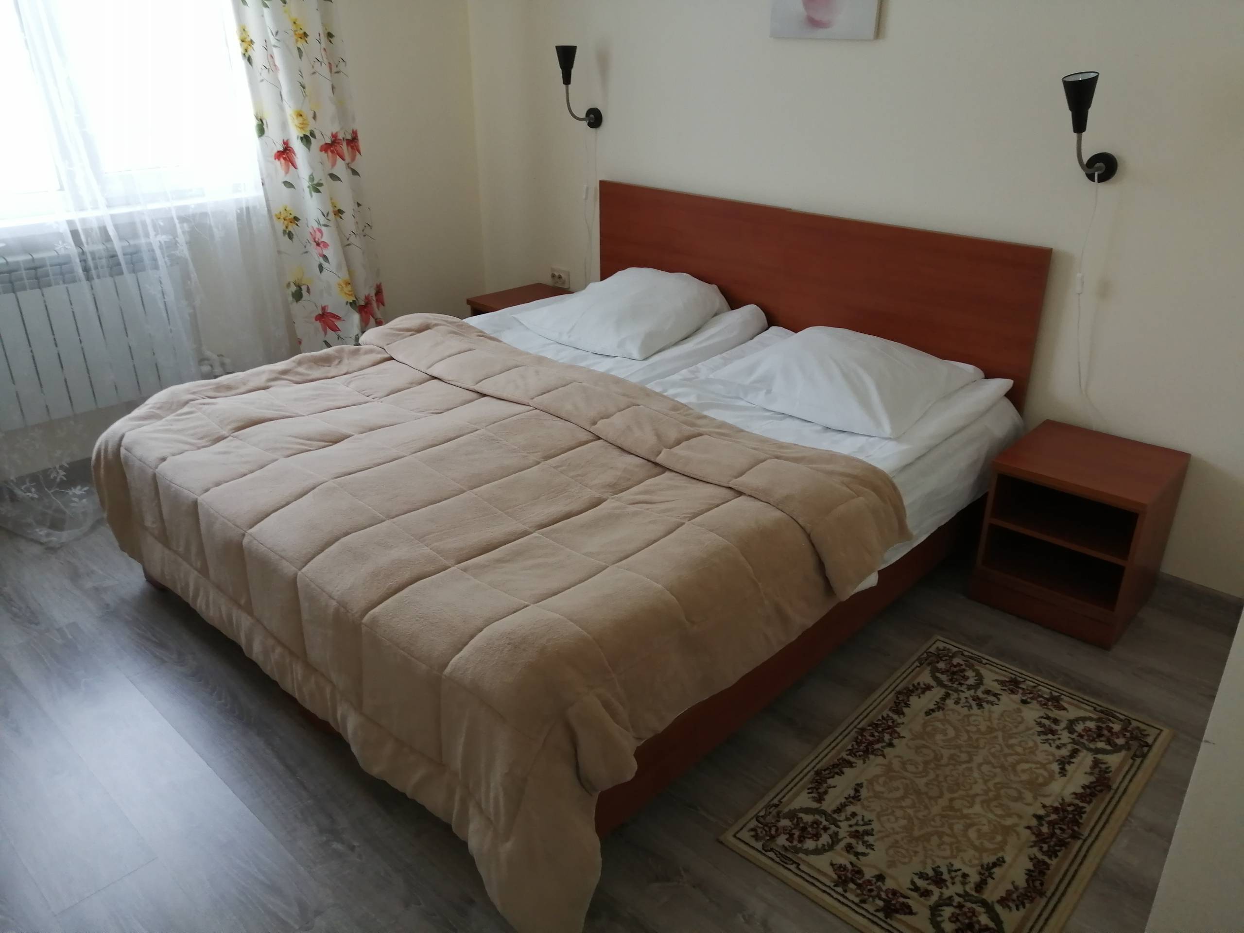 Небольшой двухместный номер с 1 кроватью