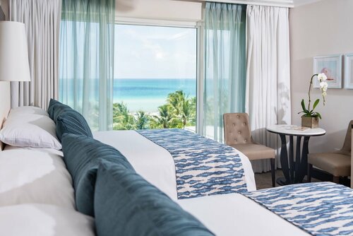 Номер, 2 двуспальные кровати, вид на океан в The Palms Hotel & SPA