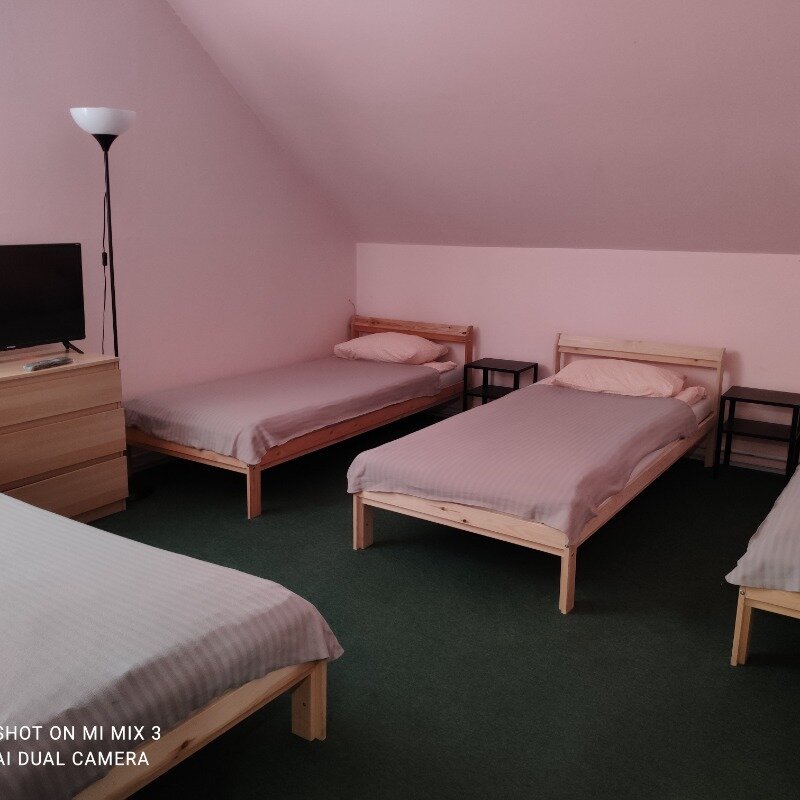 Четырехместный с общей ванной комнатой (удобства на этаже)