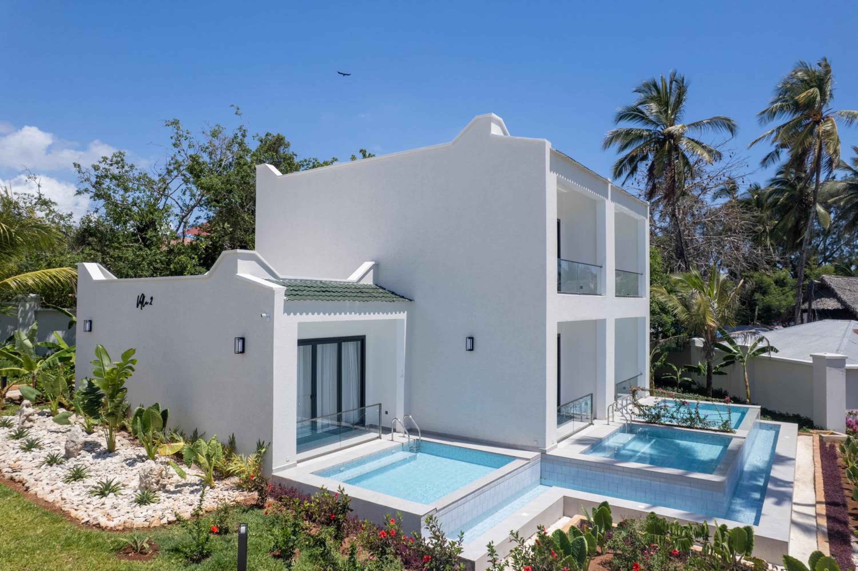 Double with Patio, Sea View and Private Walk-In Pool