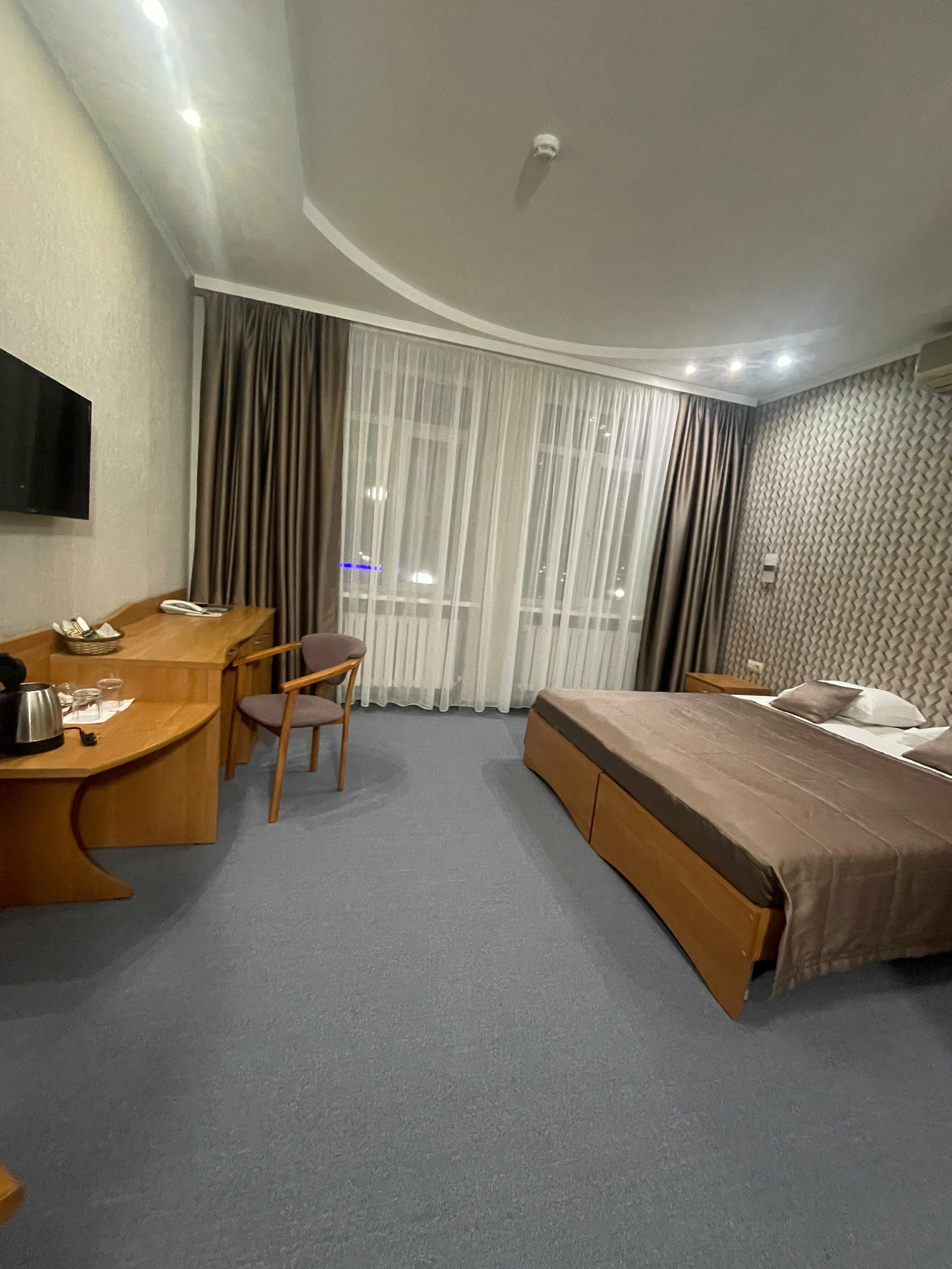 Улучшенный двухместный номер с 1 кроватью или 2 отдельными кроватями, вид на город