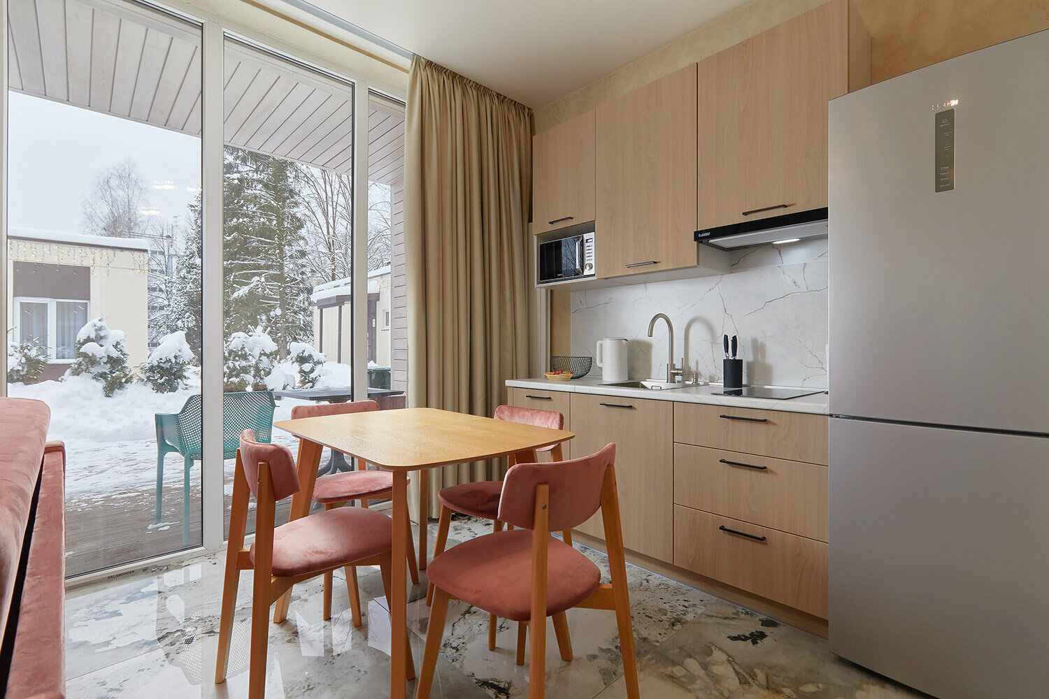 Коттедж Ваби-Саби Dog-friendly двухкомнатный