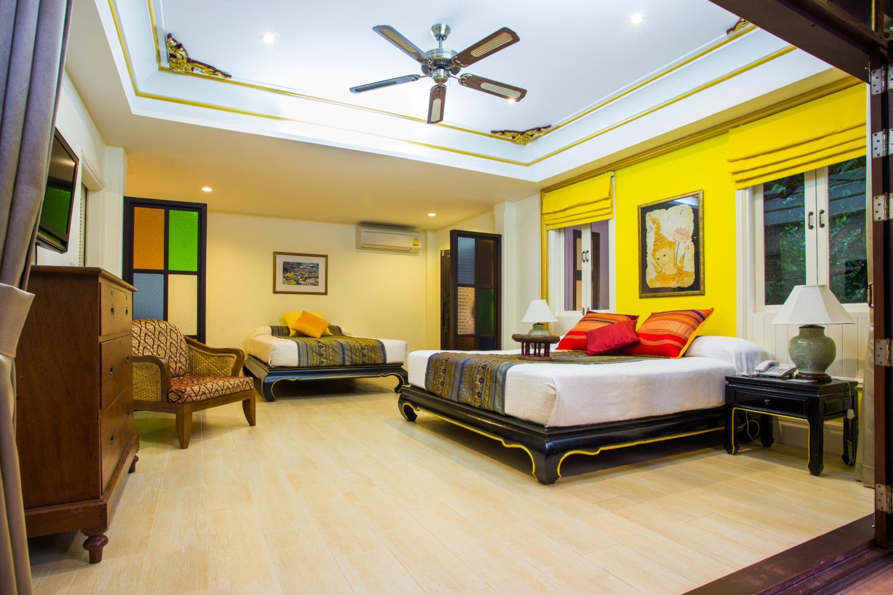 Gold Antique Room near Pool View (Ground Floor only)