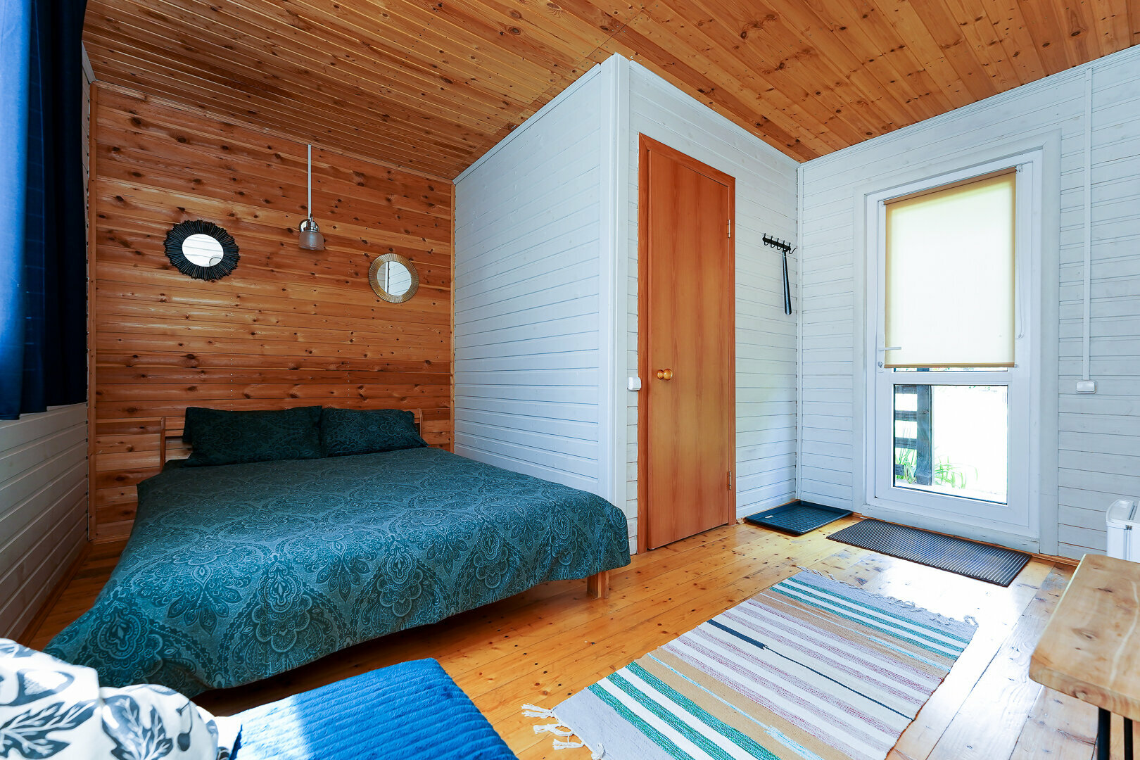 Двухместный номер с 1 кроватью и террасой