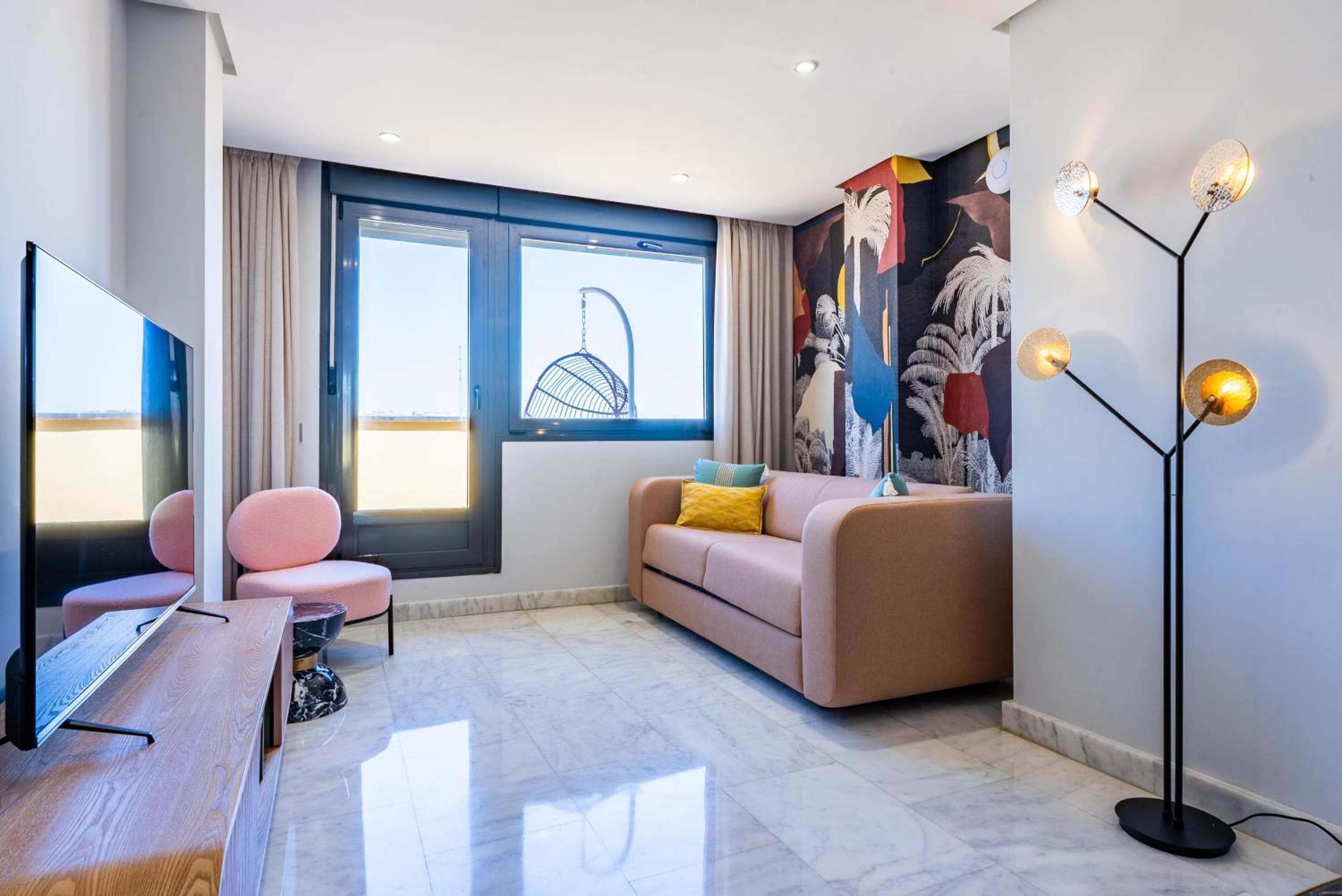 One-Bedroom Apartment with Terrace