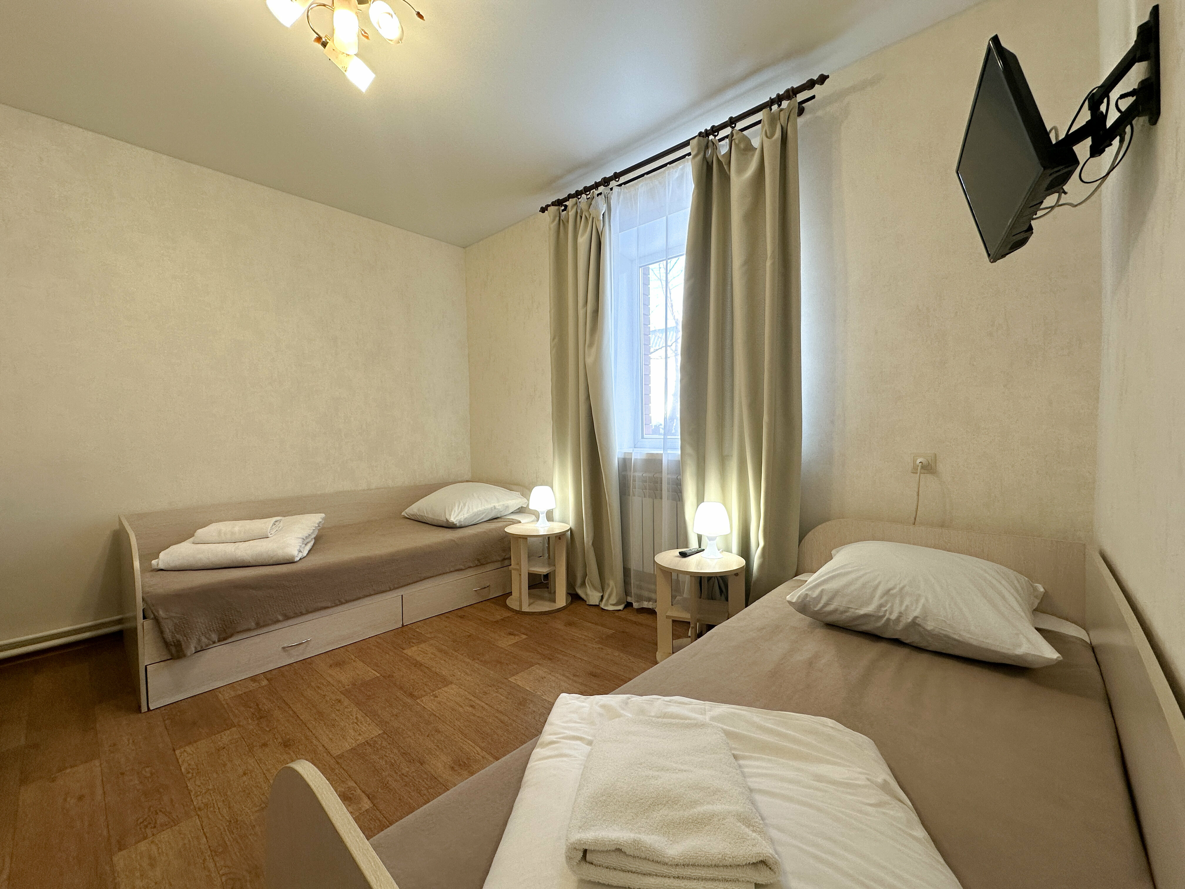 Бюджетный двухместный номер с 2 отдельными кроватями