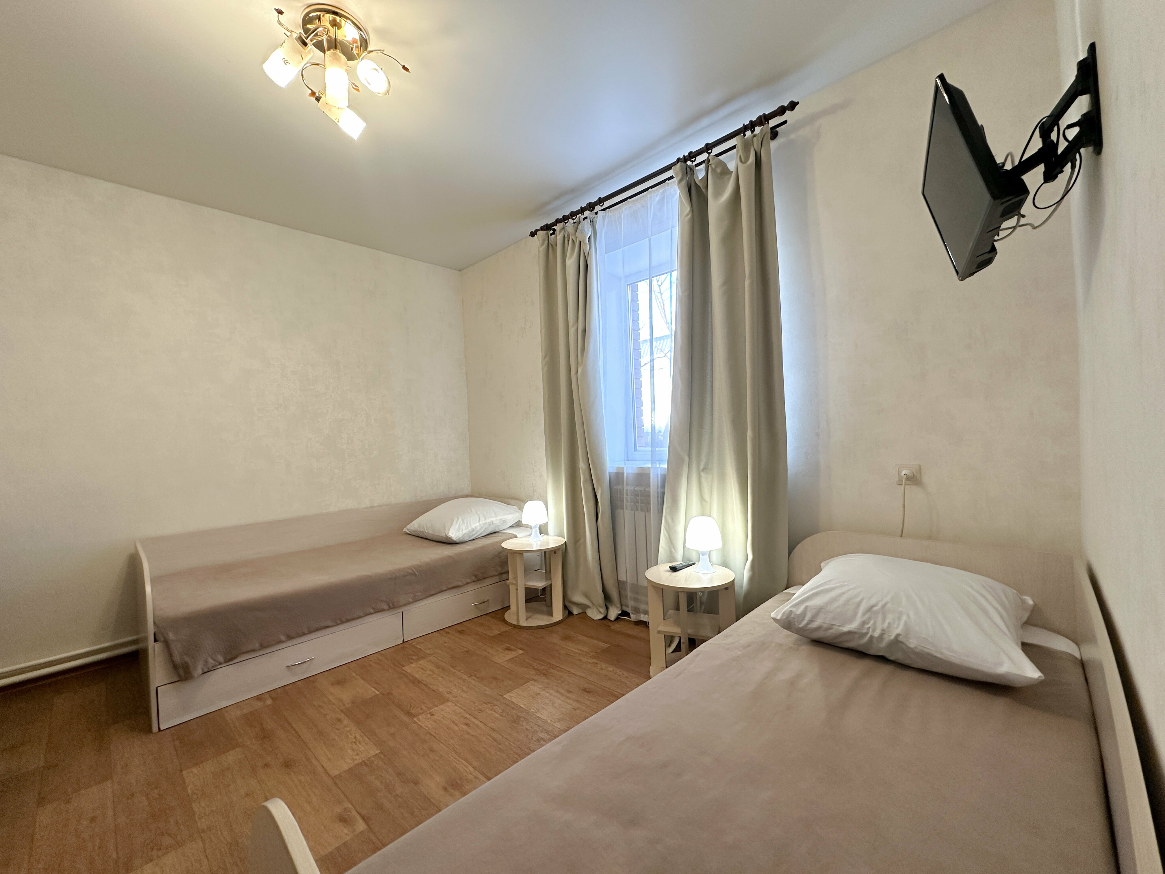 Бюджетный двухместный номер с 2 отдельными кроватями