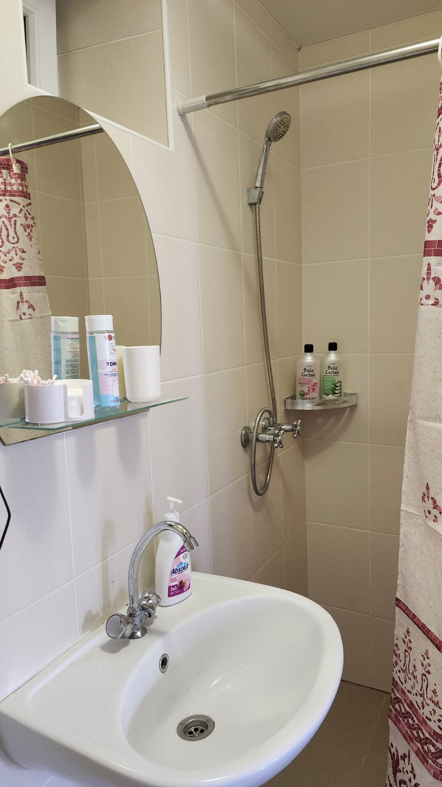 Семейный номер с душем