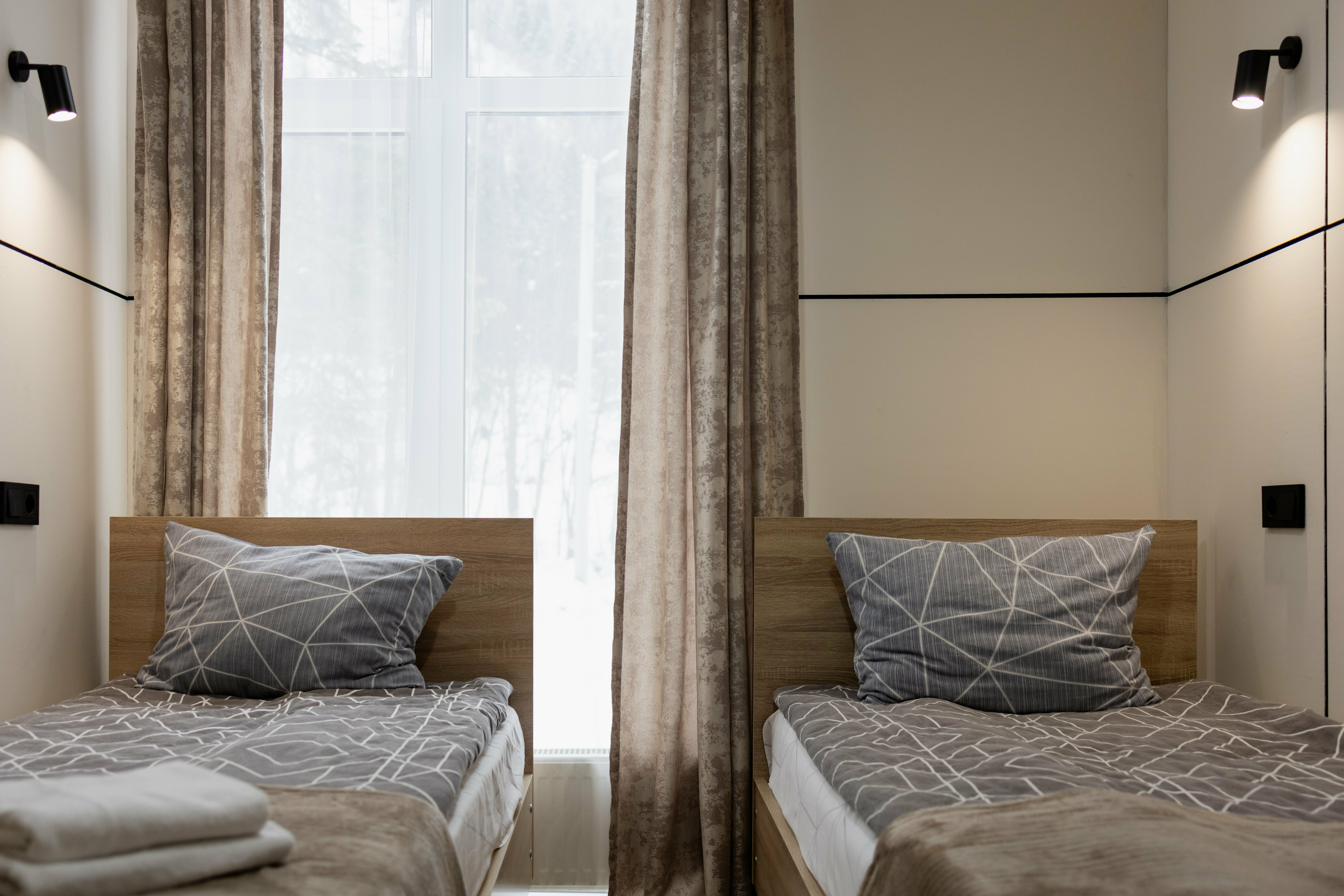 Семейный номер с видом на горы