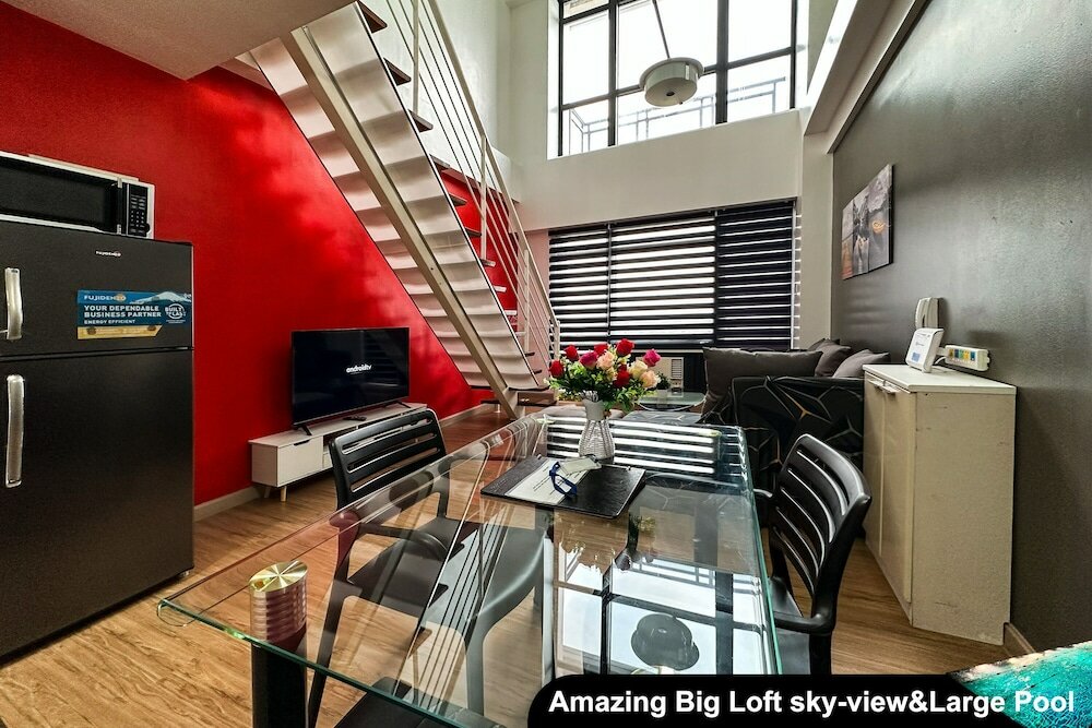 Luxury Loft, 1 Bedroom, Balcony, City View