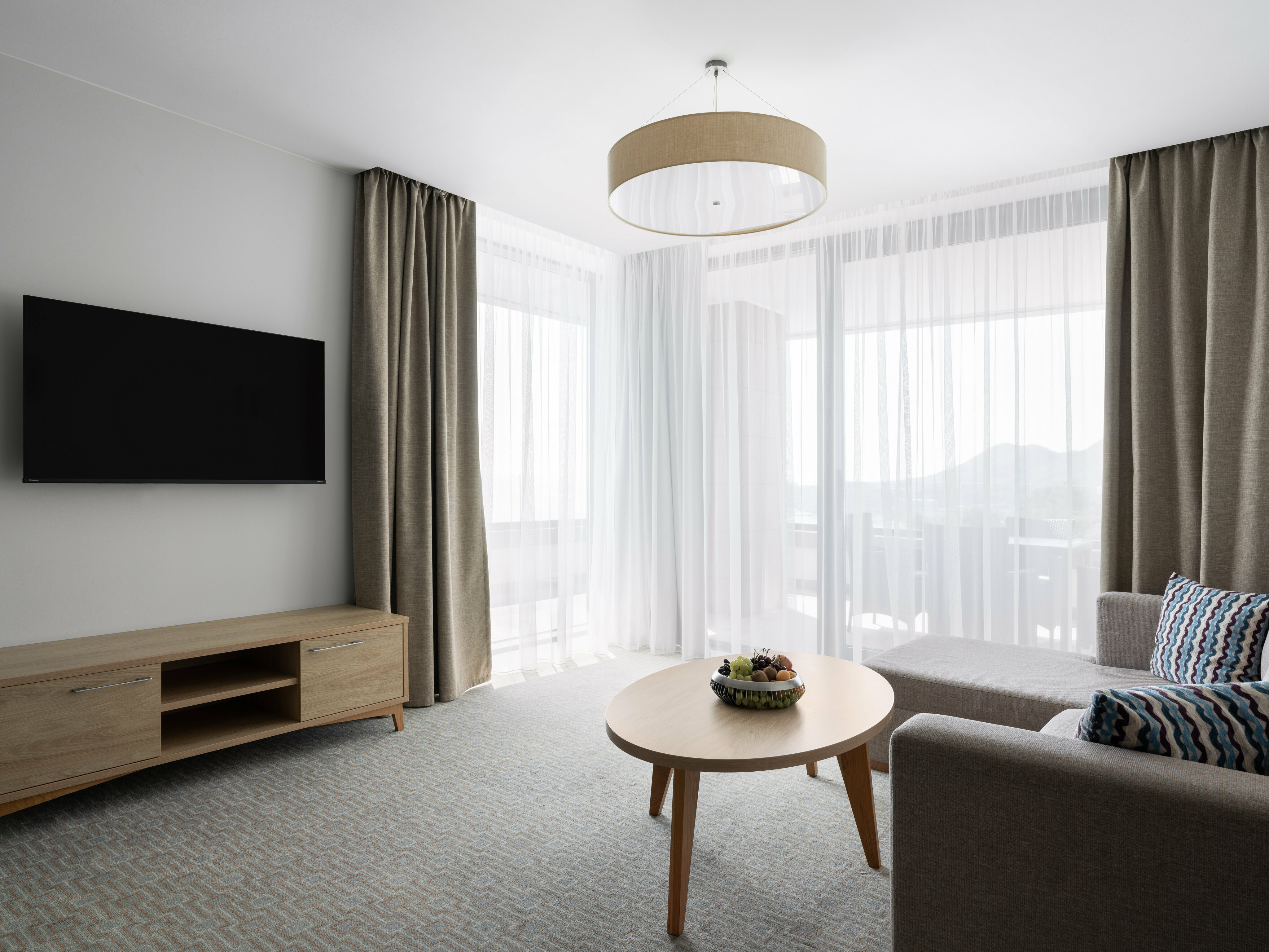 Семейный люкс FSS, 2х комнатный, балкон,вид на море