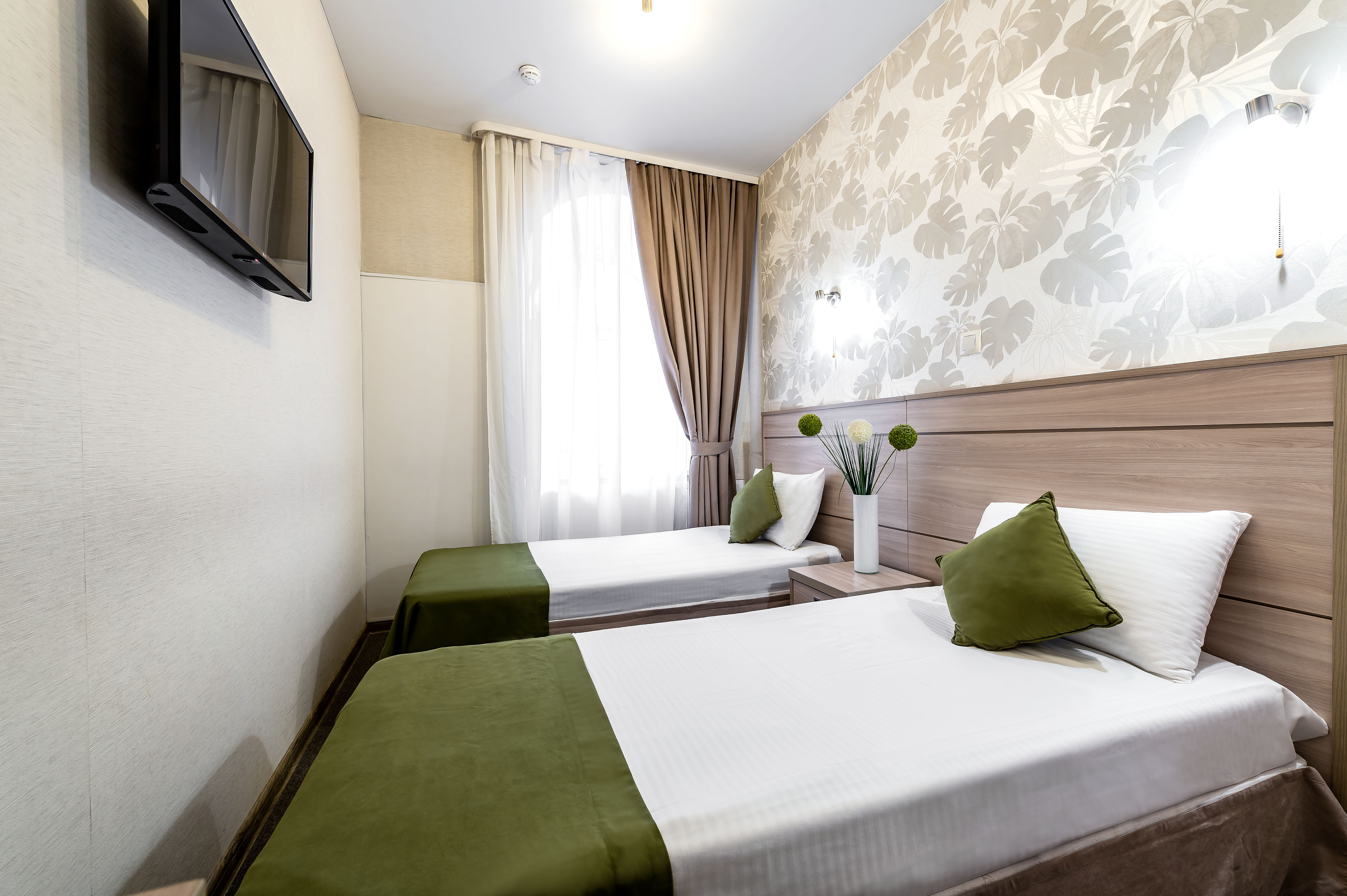 Стандартный двухместный номер с 1 кроватью или 2 отдельными кроватями