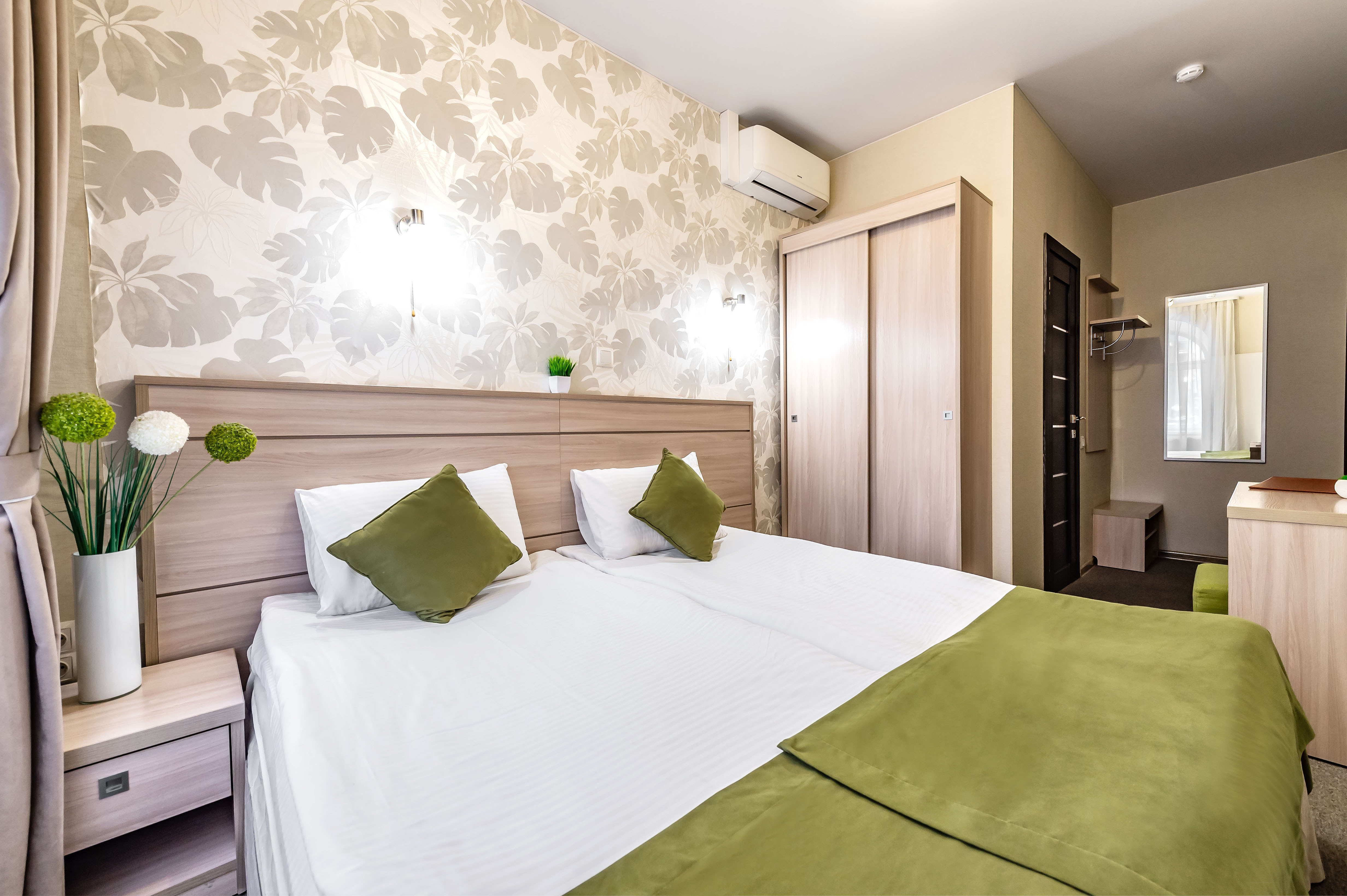 Стандартный двухместный номер с 1 кроватью или 2 отдельными кроватями