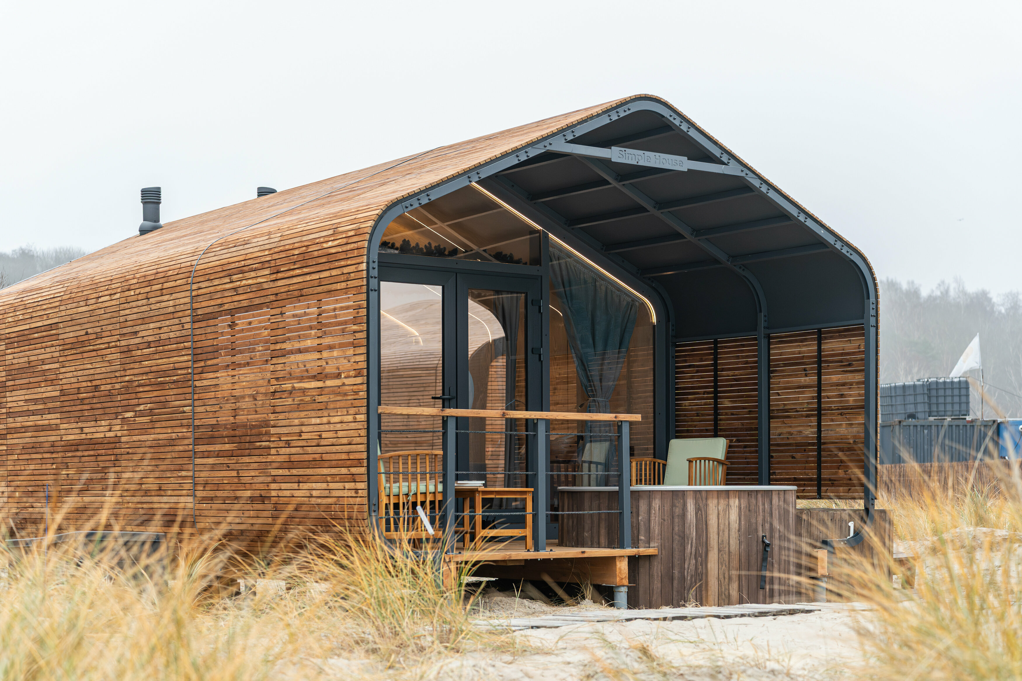 Домик с купелью