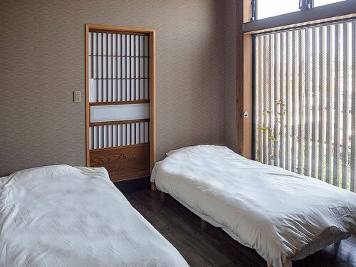 Deluxe Twin Room, 2 Twin Beds, Non Smoking в Hostel Co-EDO