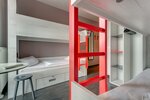 Quadroom (bunk-beds only) в Meininger Hotel Berlin Alexanderplatz