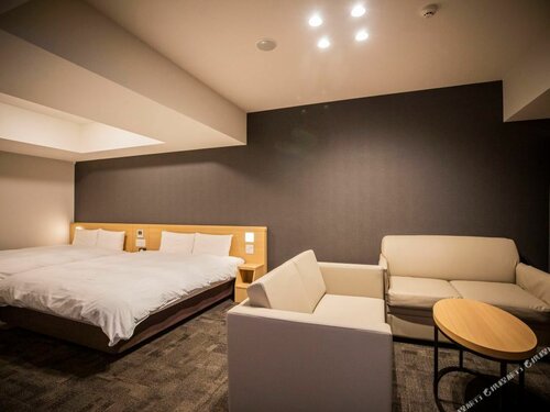 Номер Делюкс с 2 односпальными кроватями в La Vista Furano Hills Hot Springs