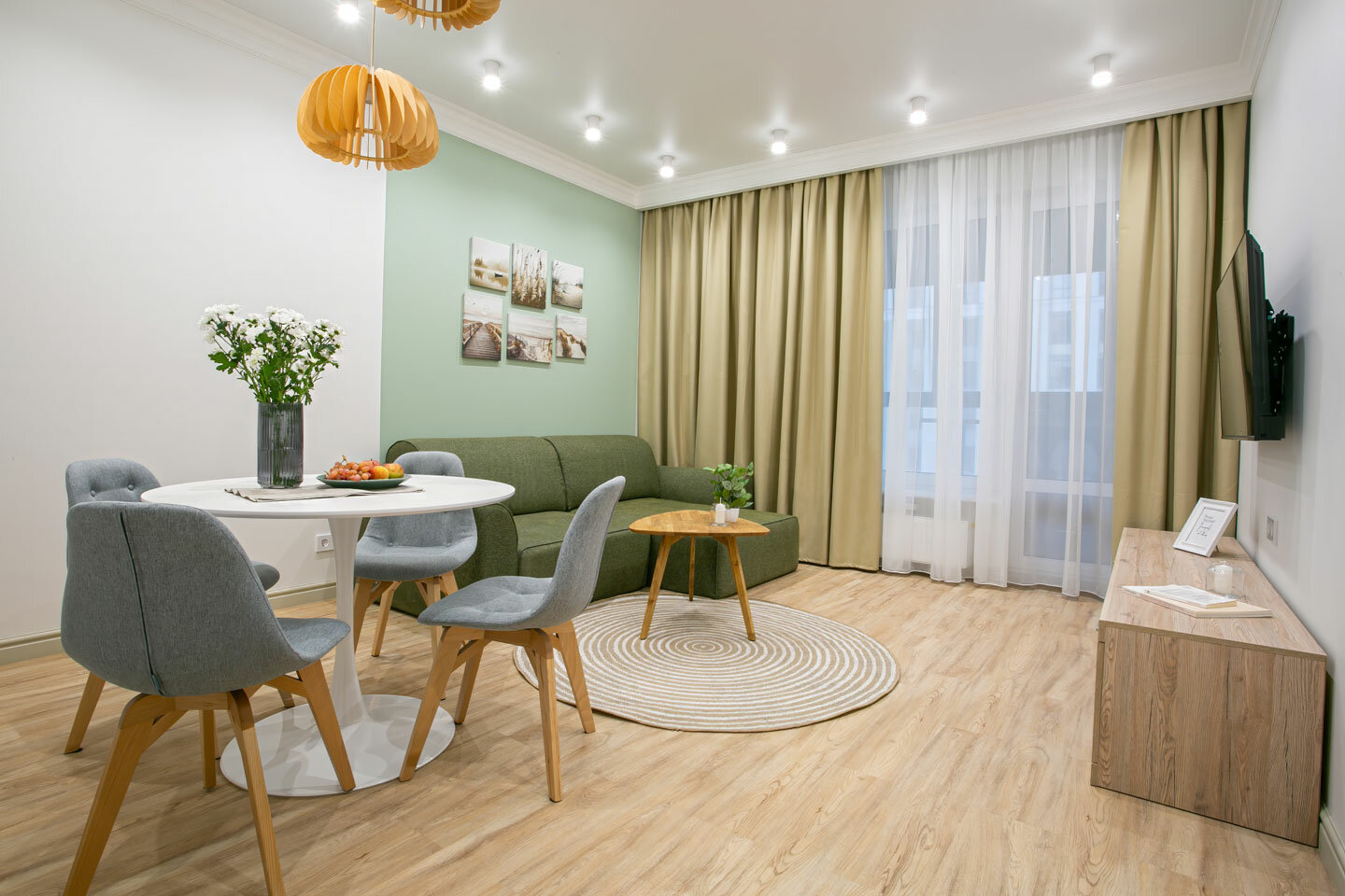 Апартаменты 2-к. квартира, 64 м² 12/16 этаж