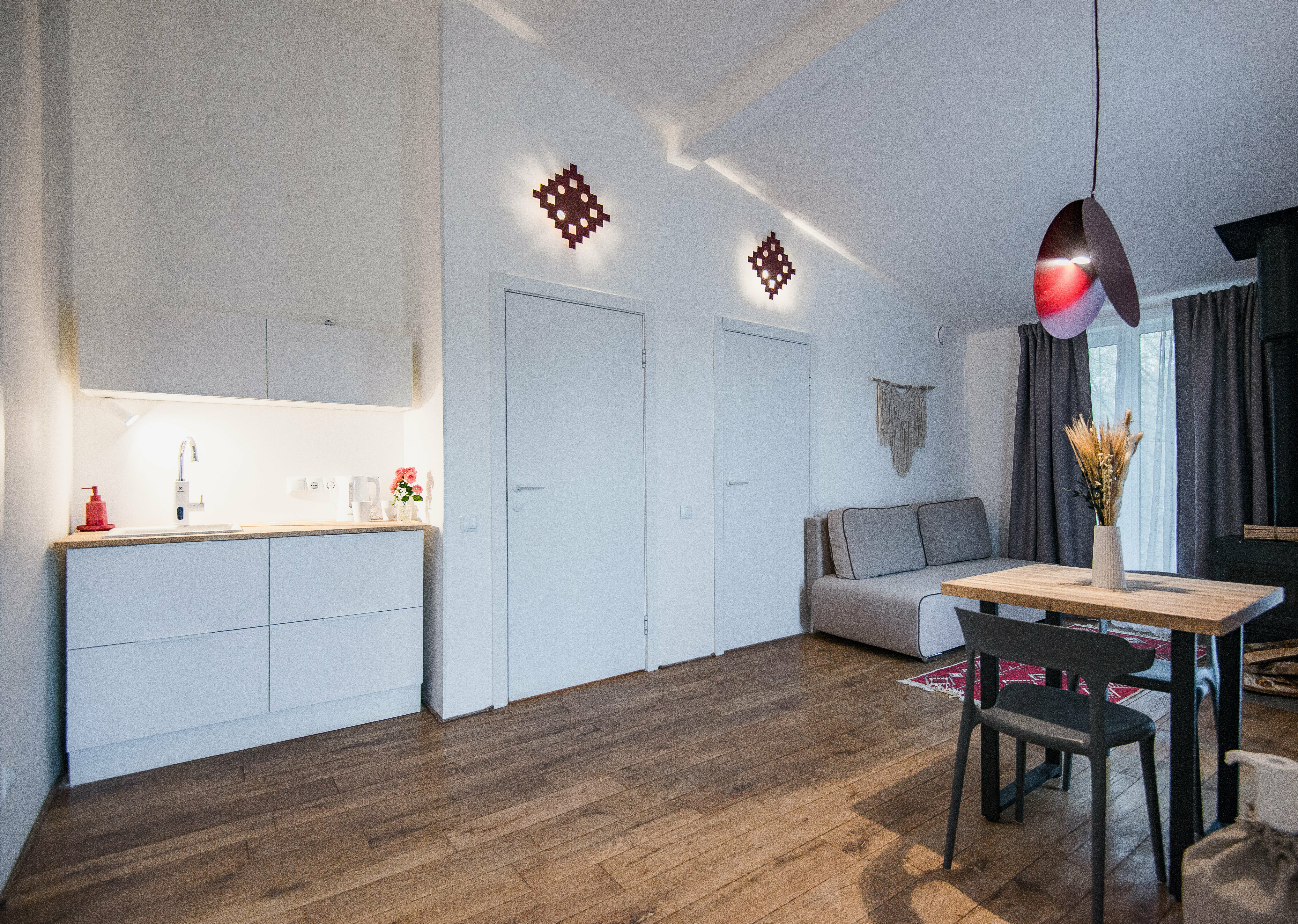 Апартаменты с 1 спальней