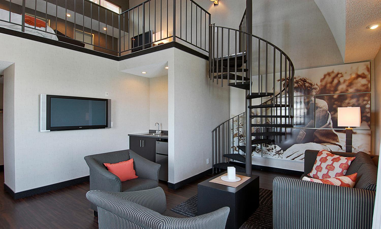 Spiral Loft King Suite - Non-Smoking