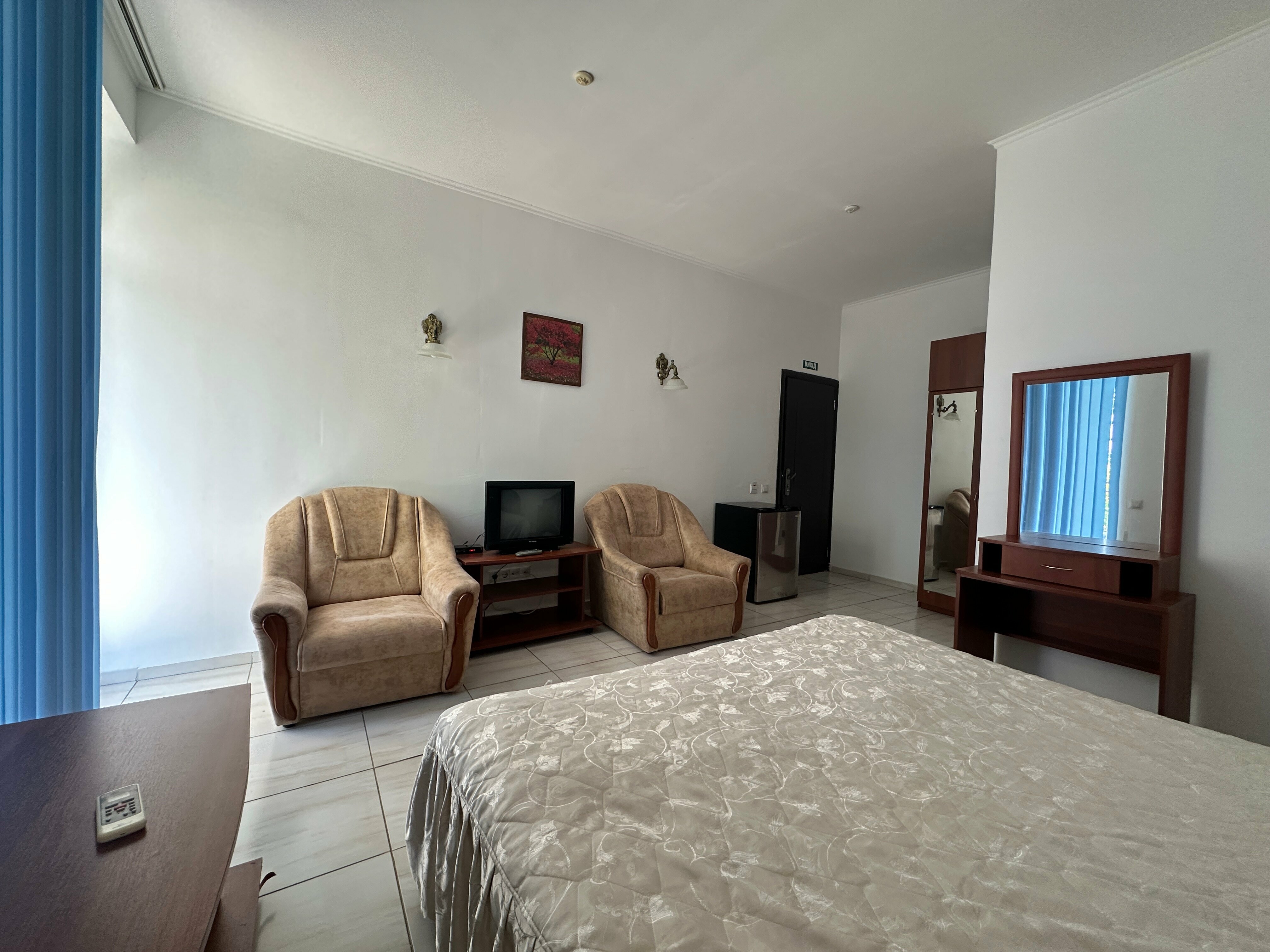 Стандартный двухместный номер с 2 отдельными кроватями, вид на сад