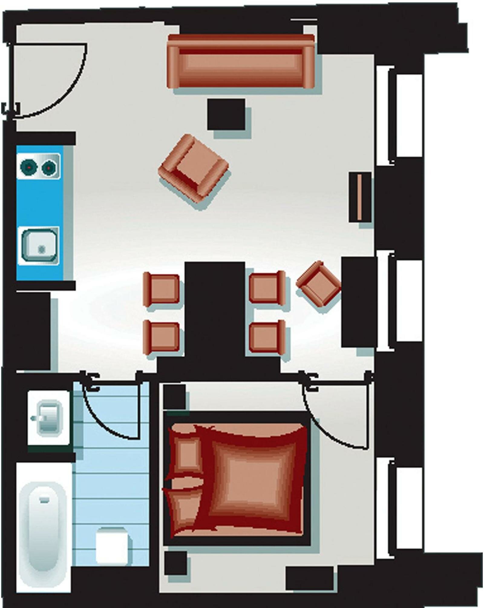One-Bedroom Apartment
