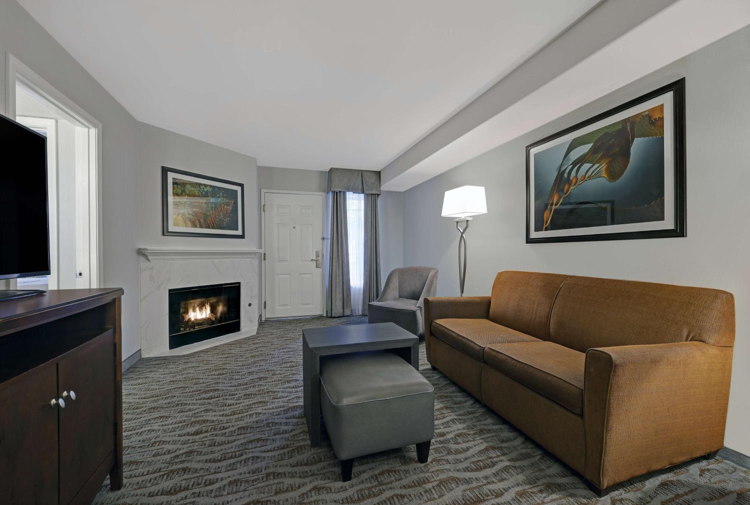 One-Bedroom King Suite with Fireplace - Non-Smoking 