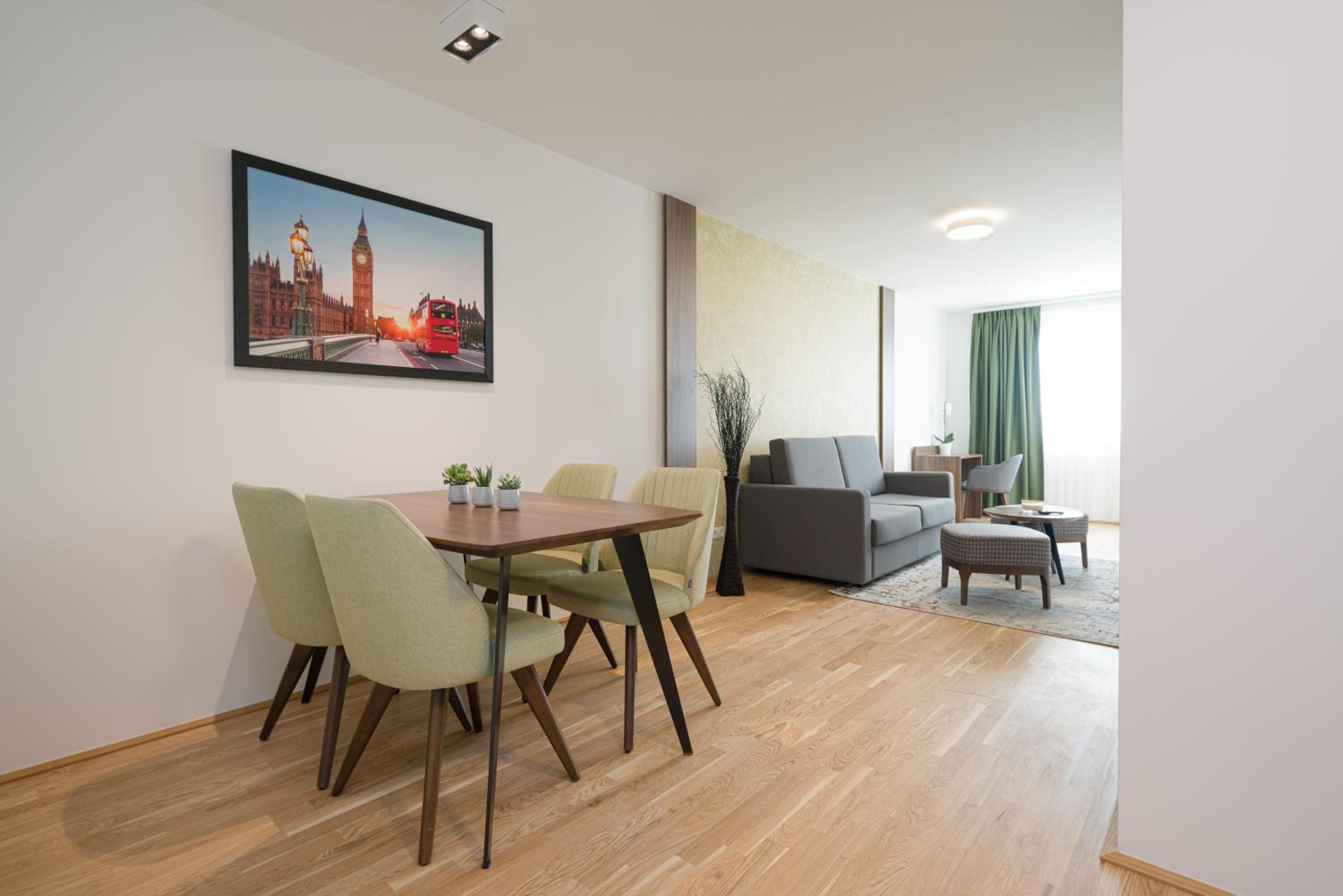 One-Bedroom Apartment with Balcony