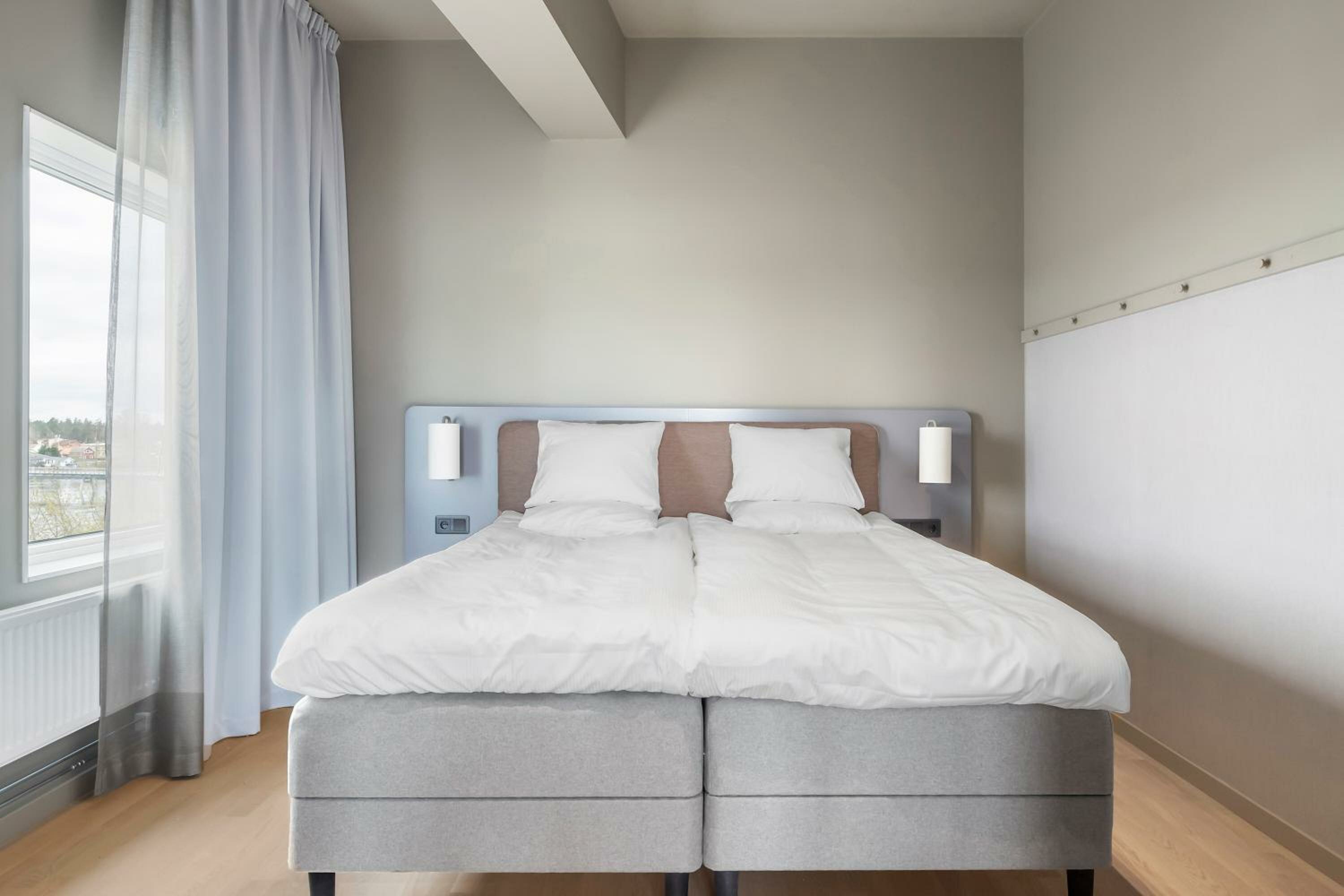 Junior King Suite with Sofa Bed, Balcony and a View over Klarälven