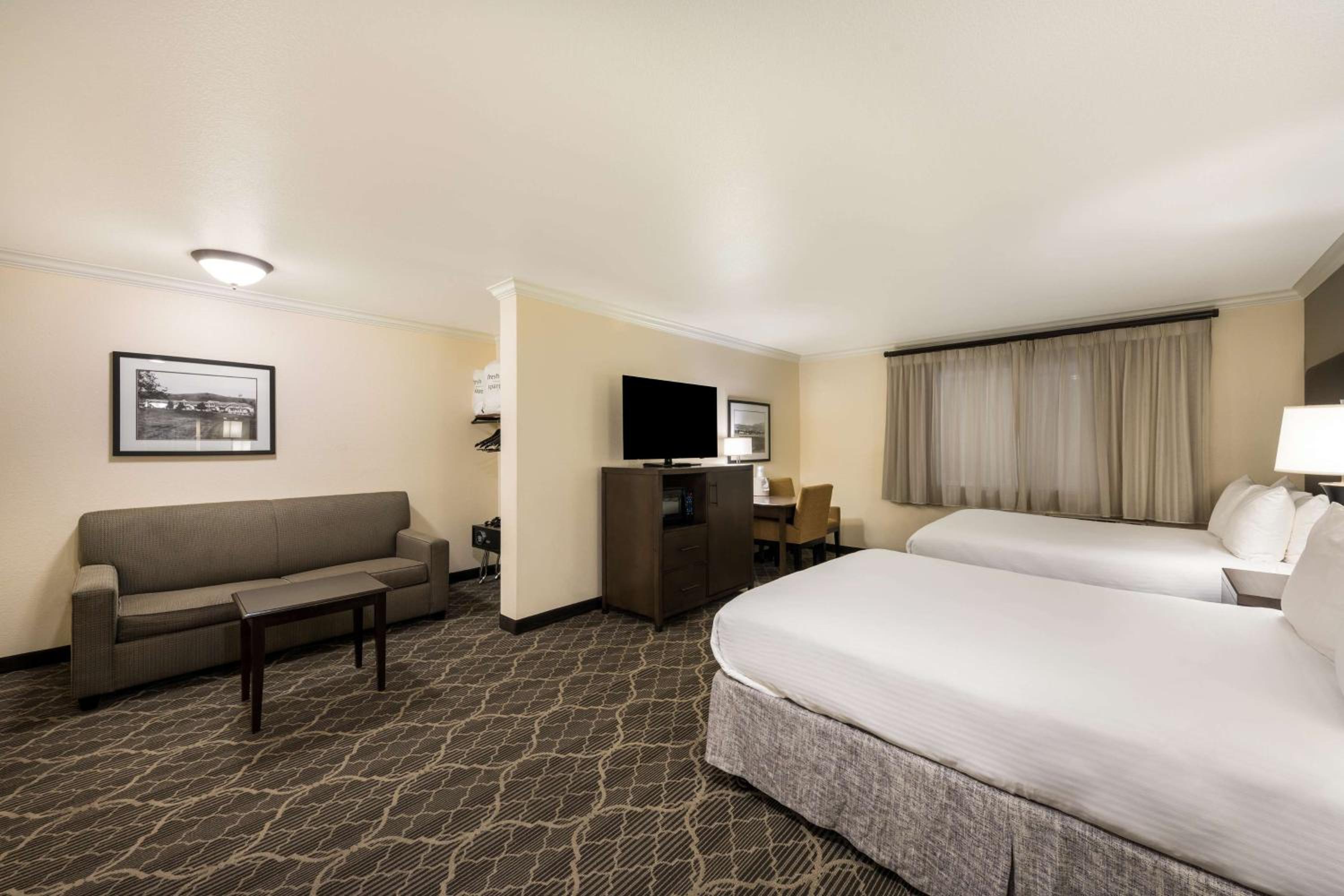 Family Suite with Two Queen Beds and Sofa Bed