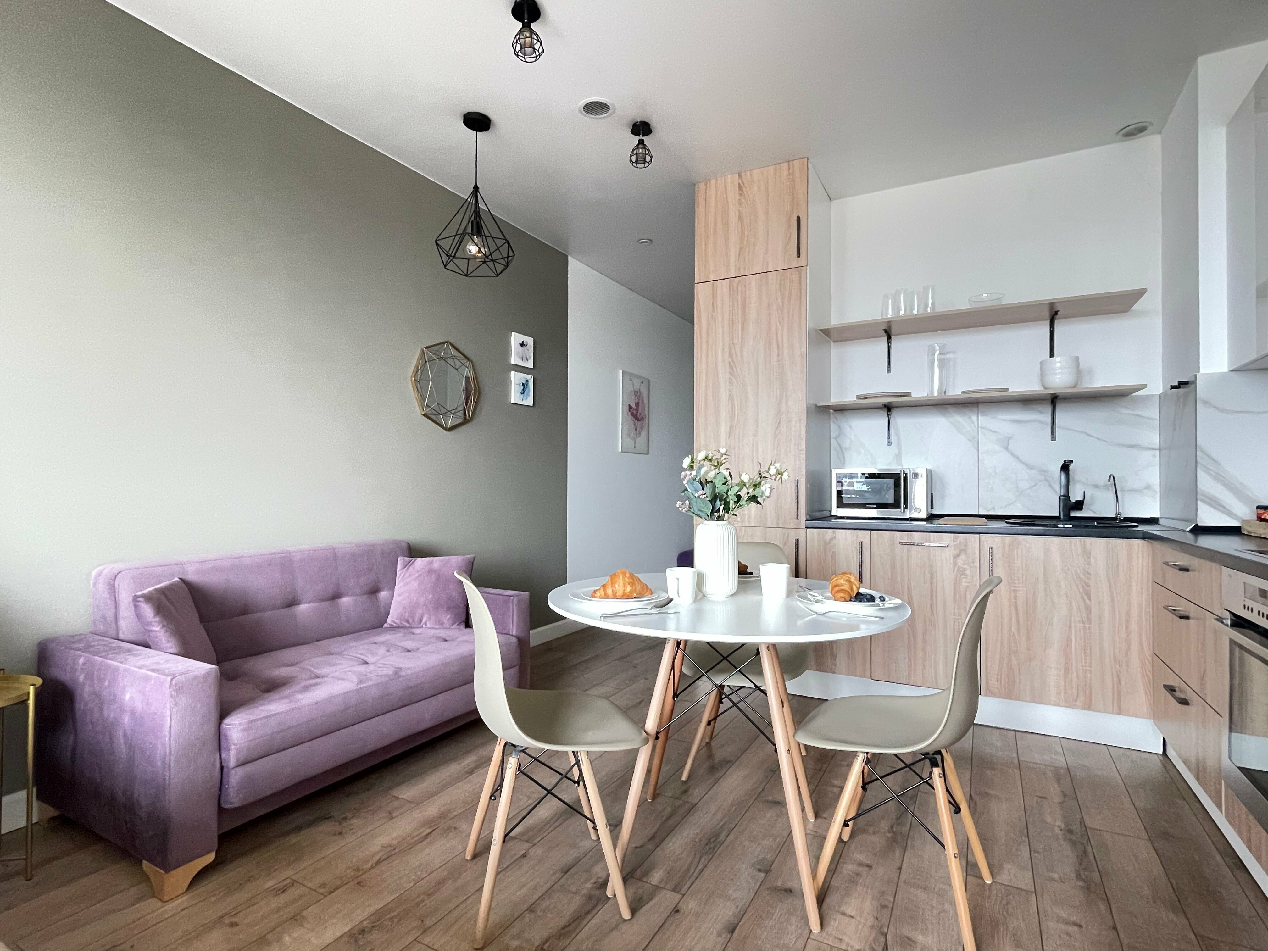 Scandinavia - 3х местные делюкс апартаменты в "Савеловский-Сити" (21 этаж)