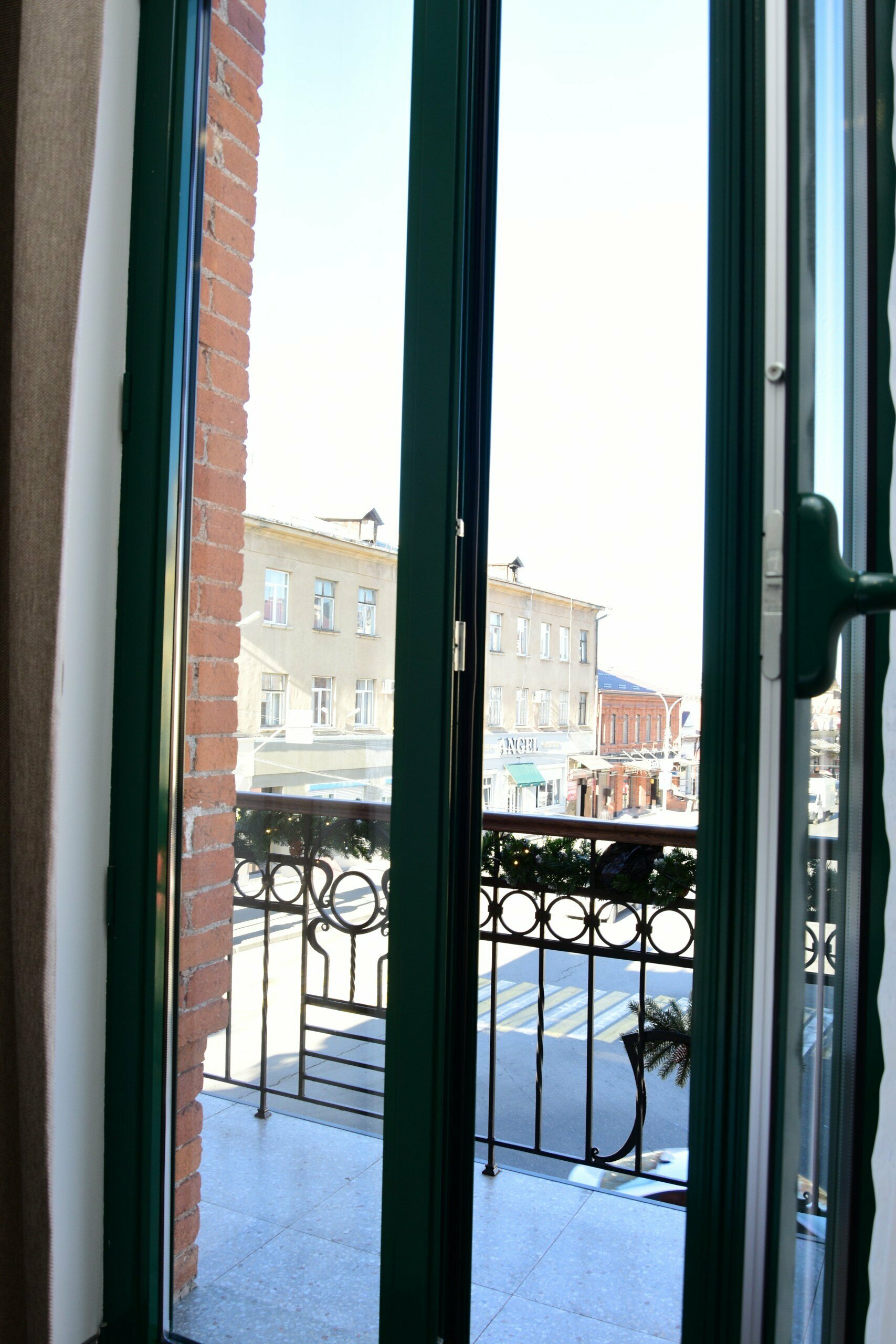 Двухместный номер с 1 кроватью и балконом