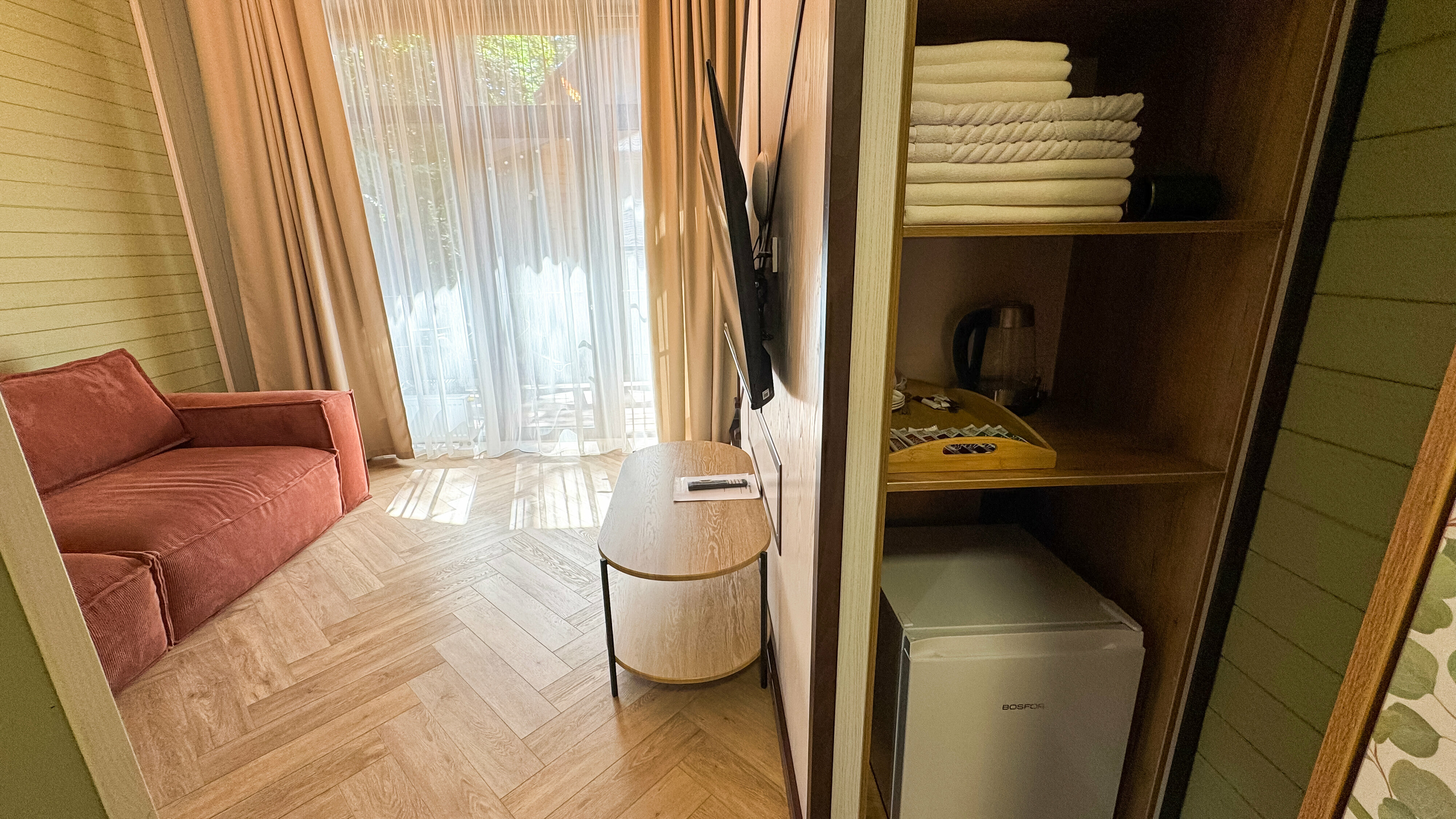 Двухуровневый четырехместный номер